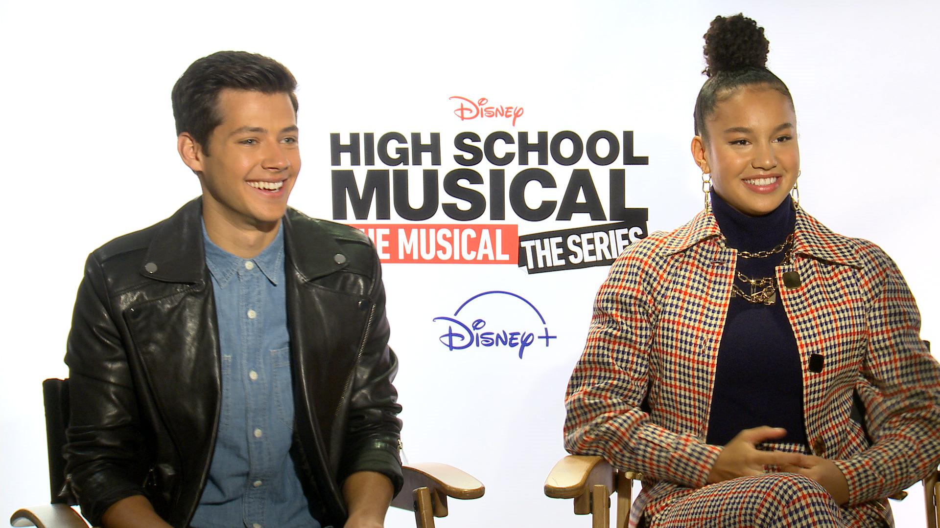 Matt Cornett and Sofia Wylie Talk High School Musical