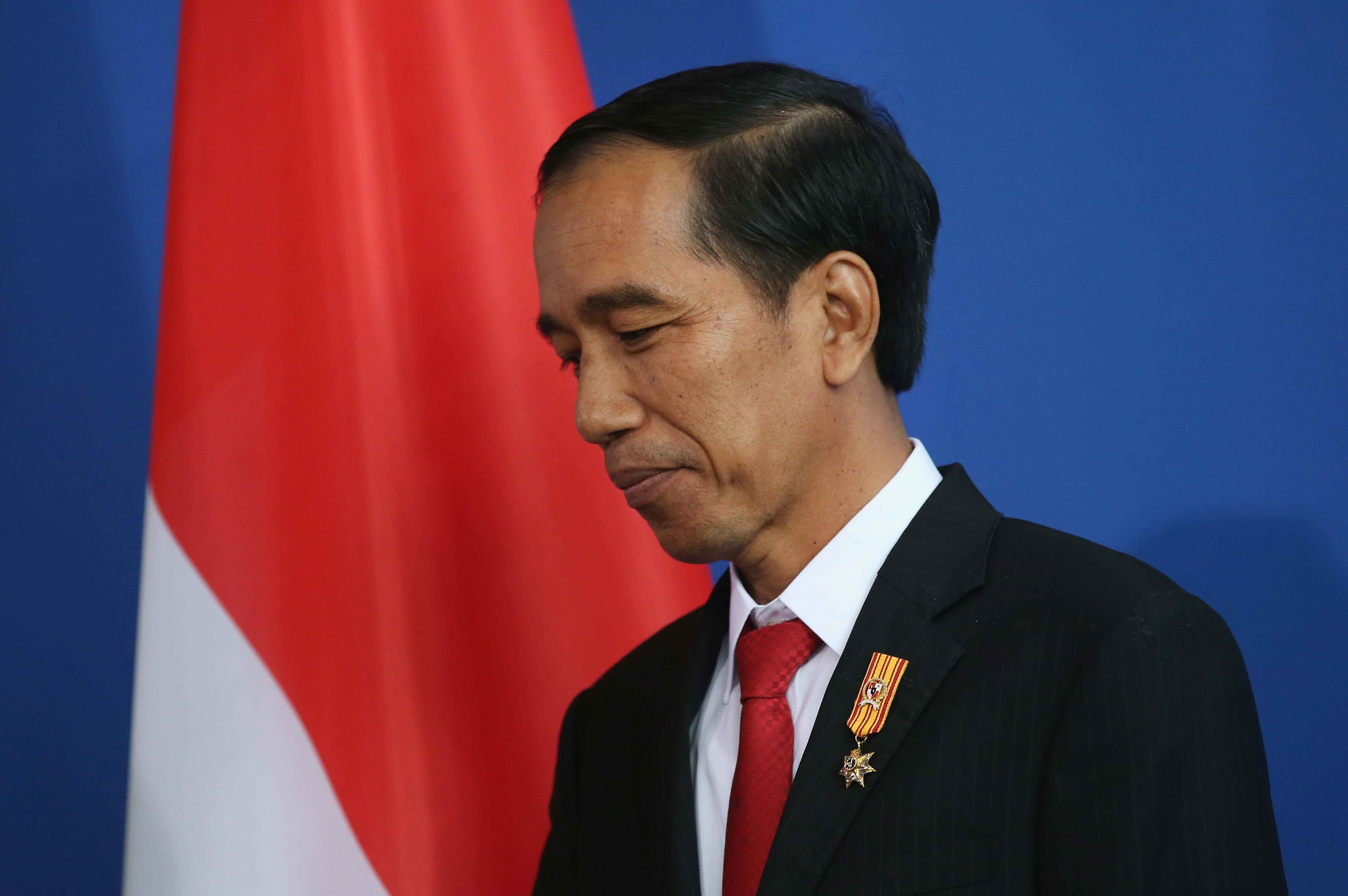 Indonesian President Jokowi celebrates 2 years in office