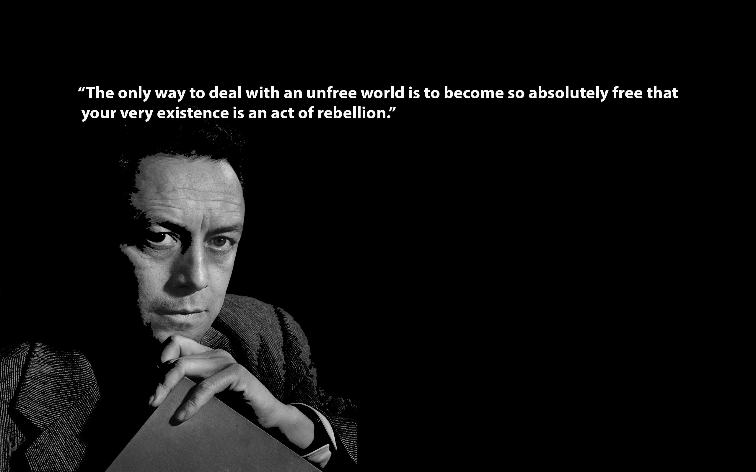Albert Camus; my friend who walks beside me
