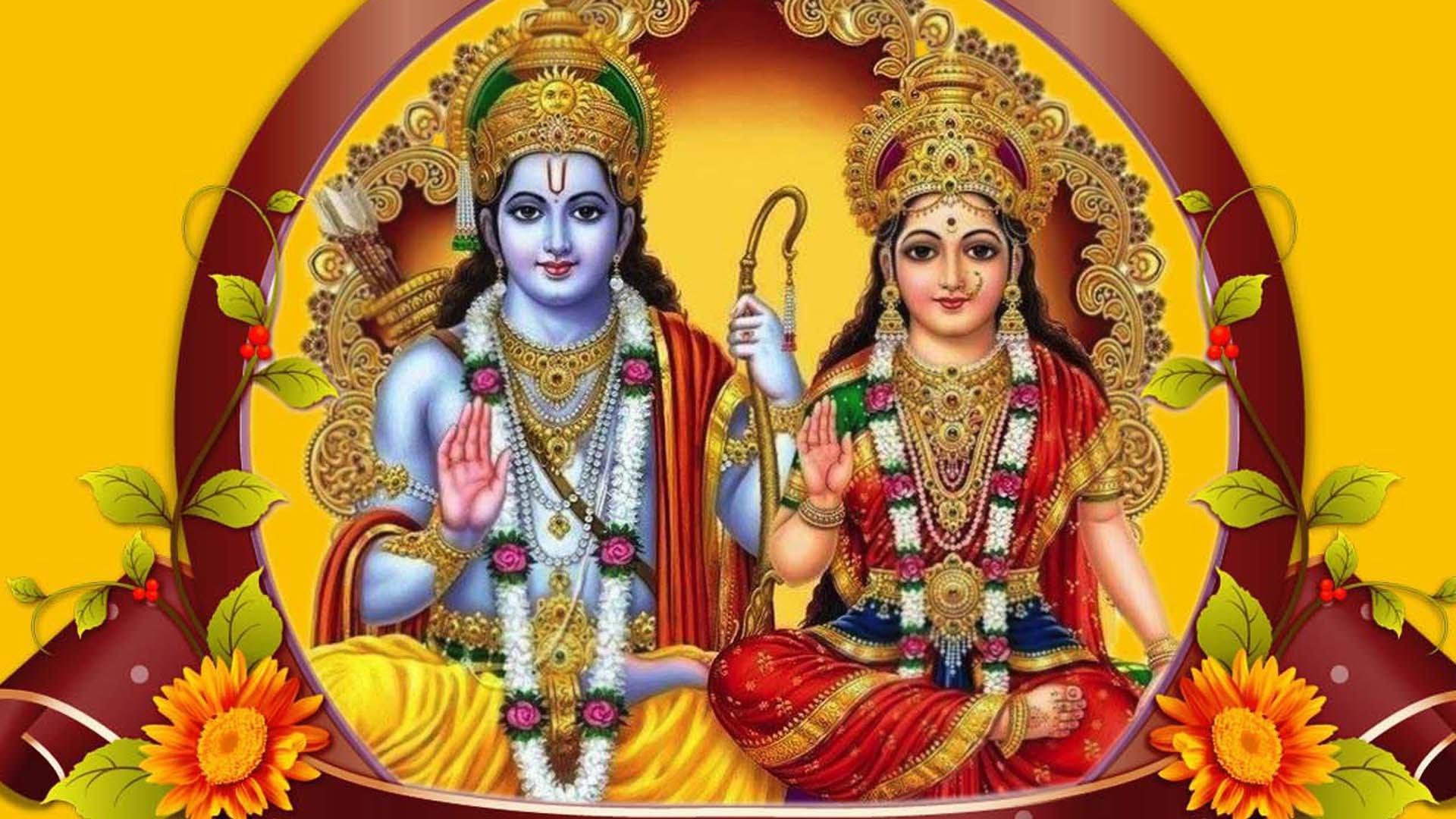 SitaRama Pattabhishekam | Lord rama images, Sri rama, Rama image