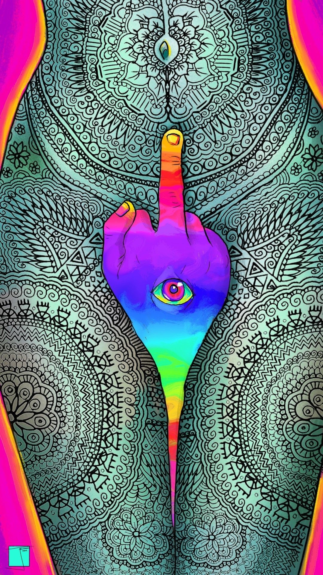 Trippy Phone Wallpaper