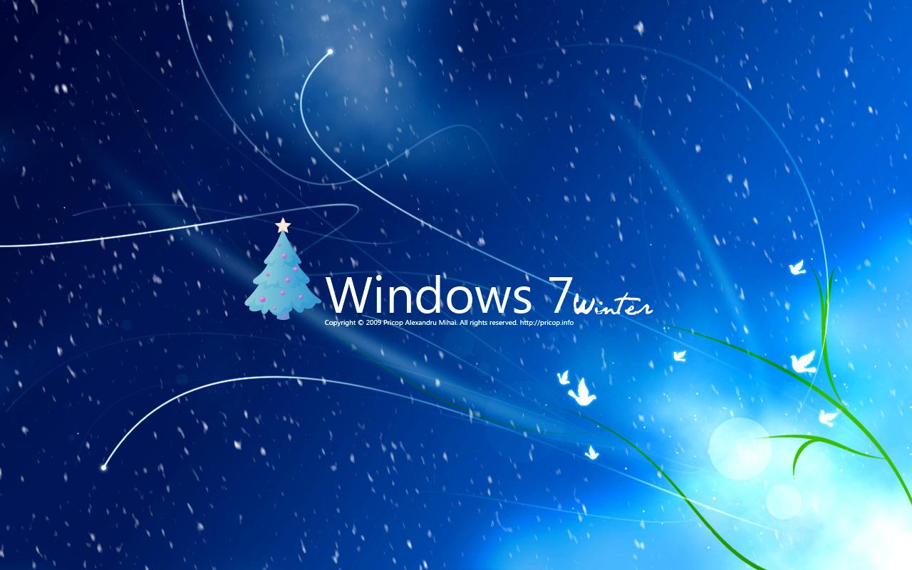 Windows 7 Winter Hdtv 7 Wallpaper Winter, HD