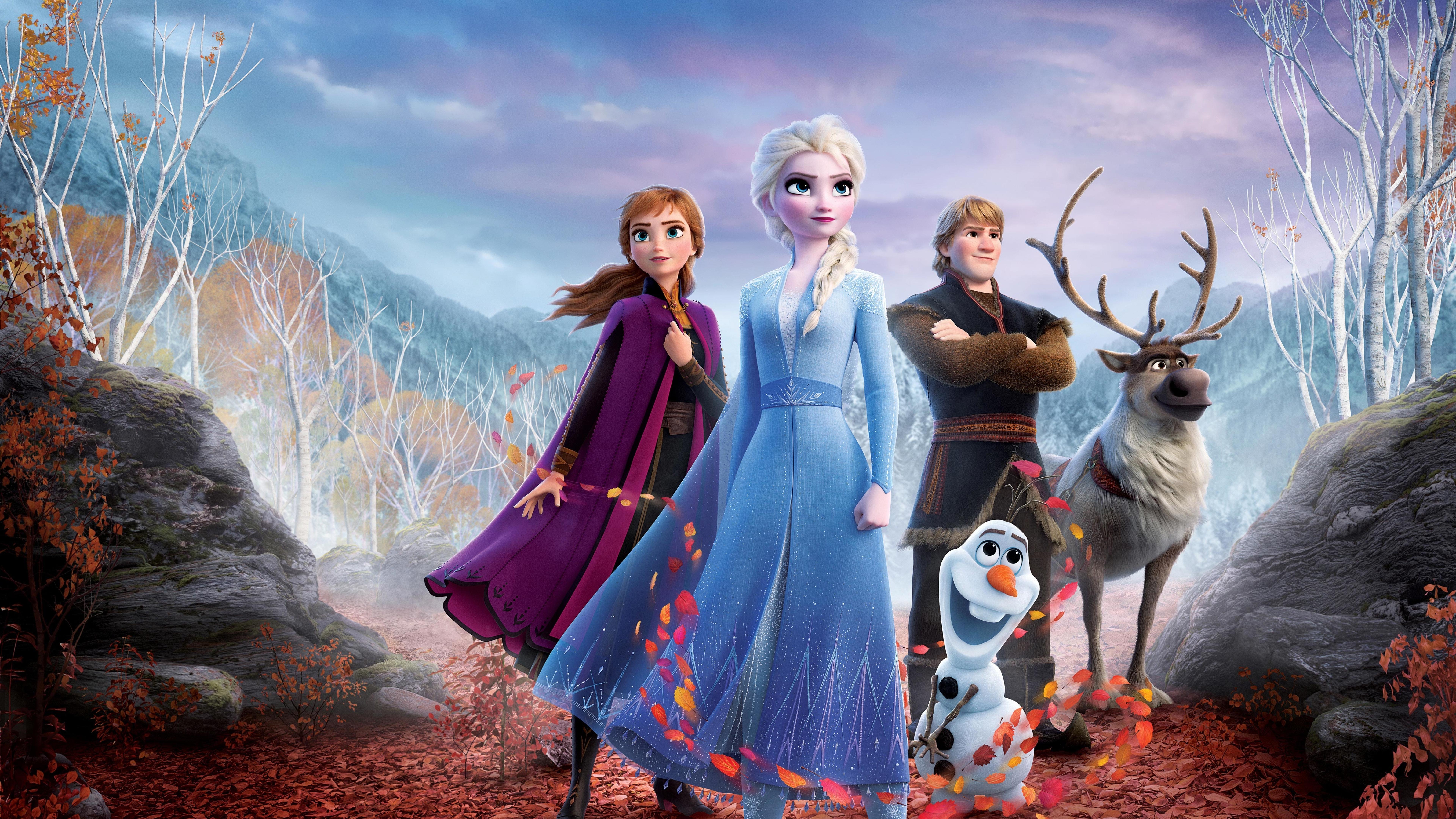 Frozen 2 8K Wallpaper, HD Movies 4K Wallpaper, Image
