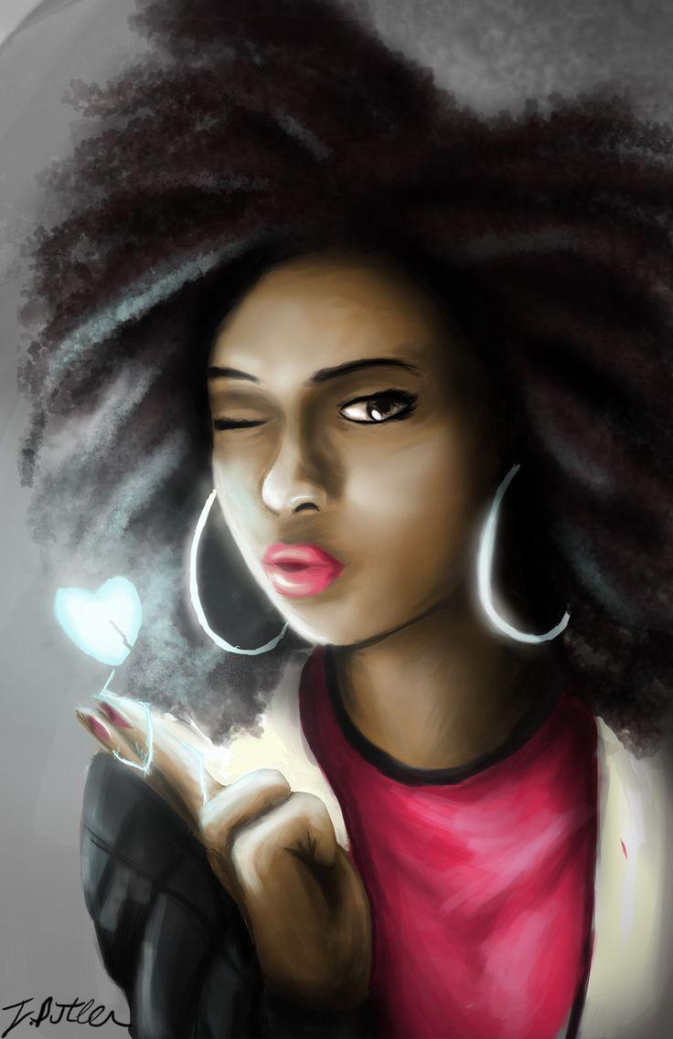 Amazing Black Hair Art Picture and .thirstyroots.com