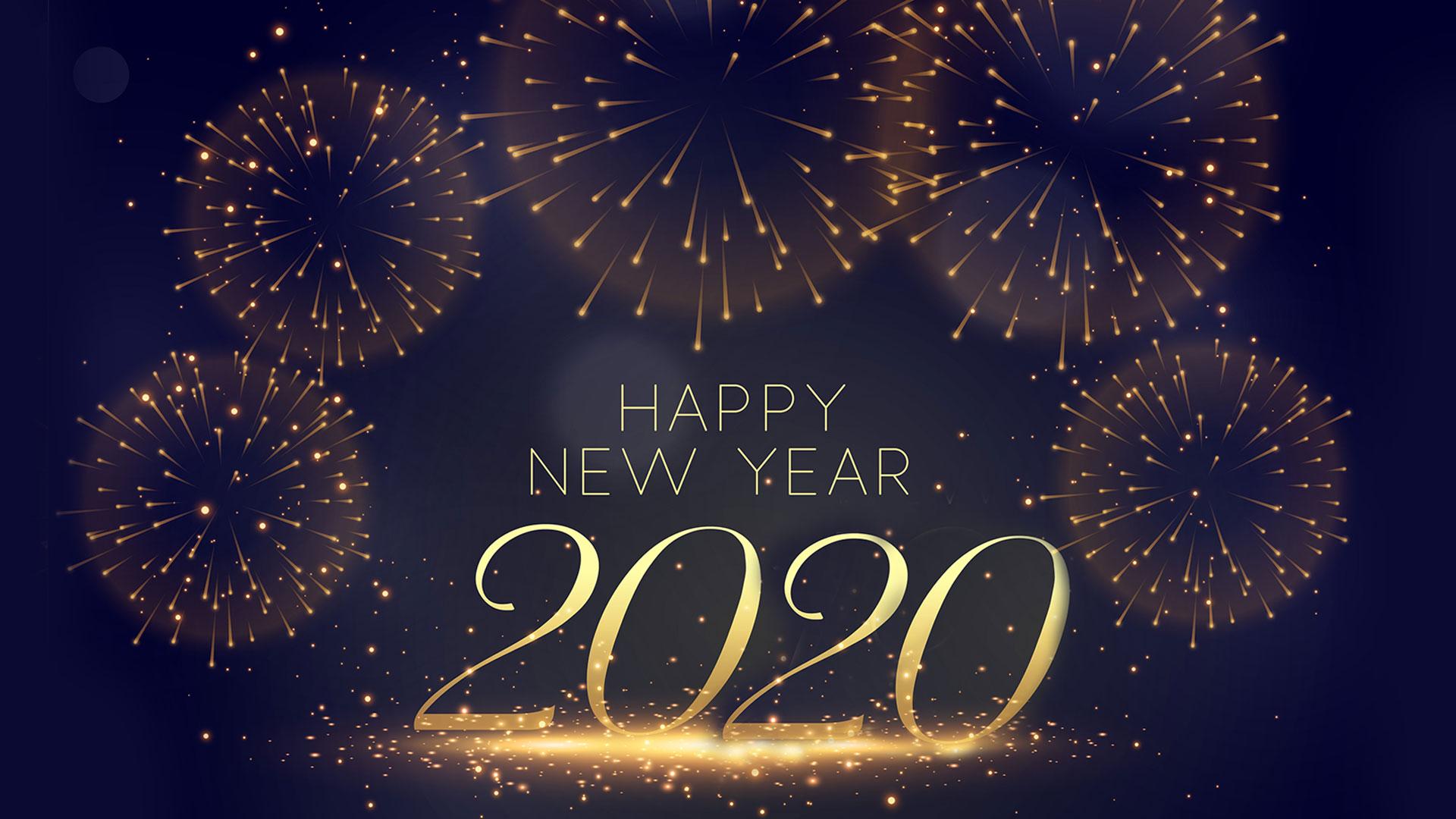 2020} Happy New Year HD Wallpaper, Image Free Download