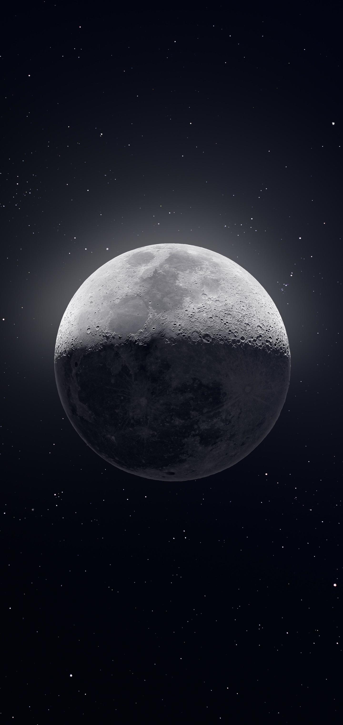 Moon Ultra 4K 8K 1440x3040 Resolution Wallpaper