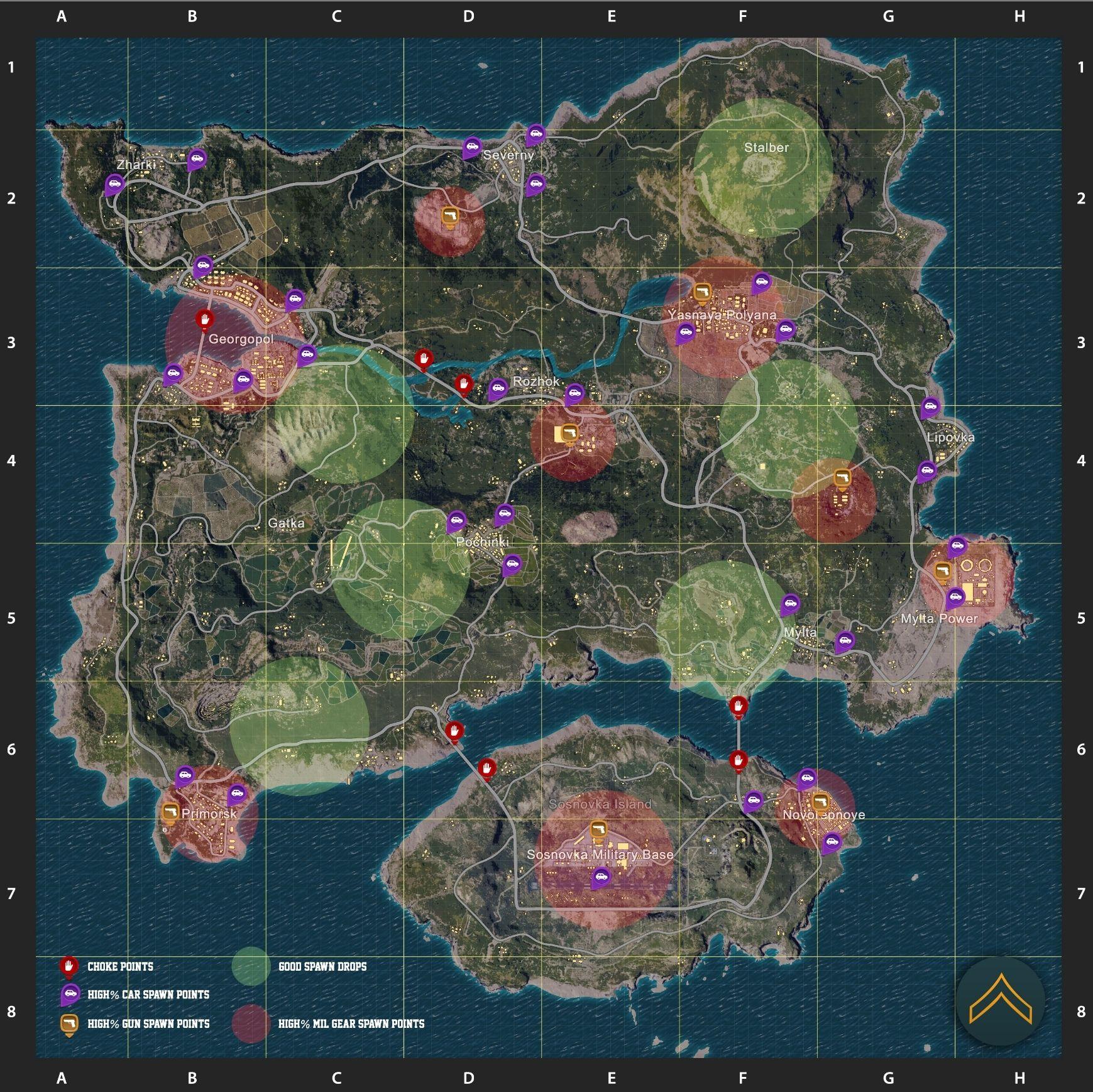 Map for pubg фото 116