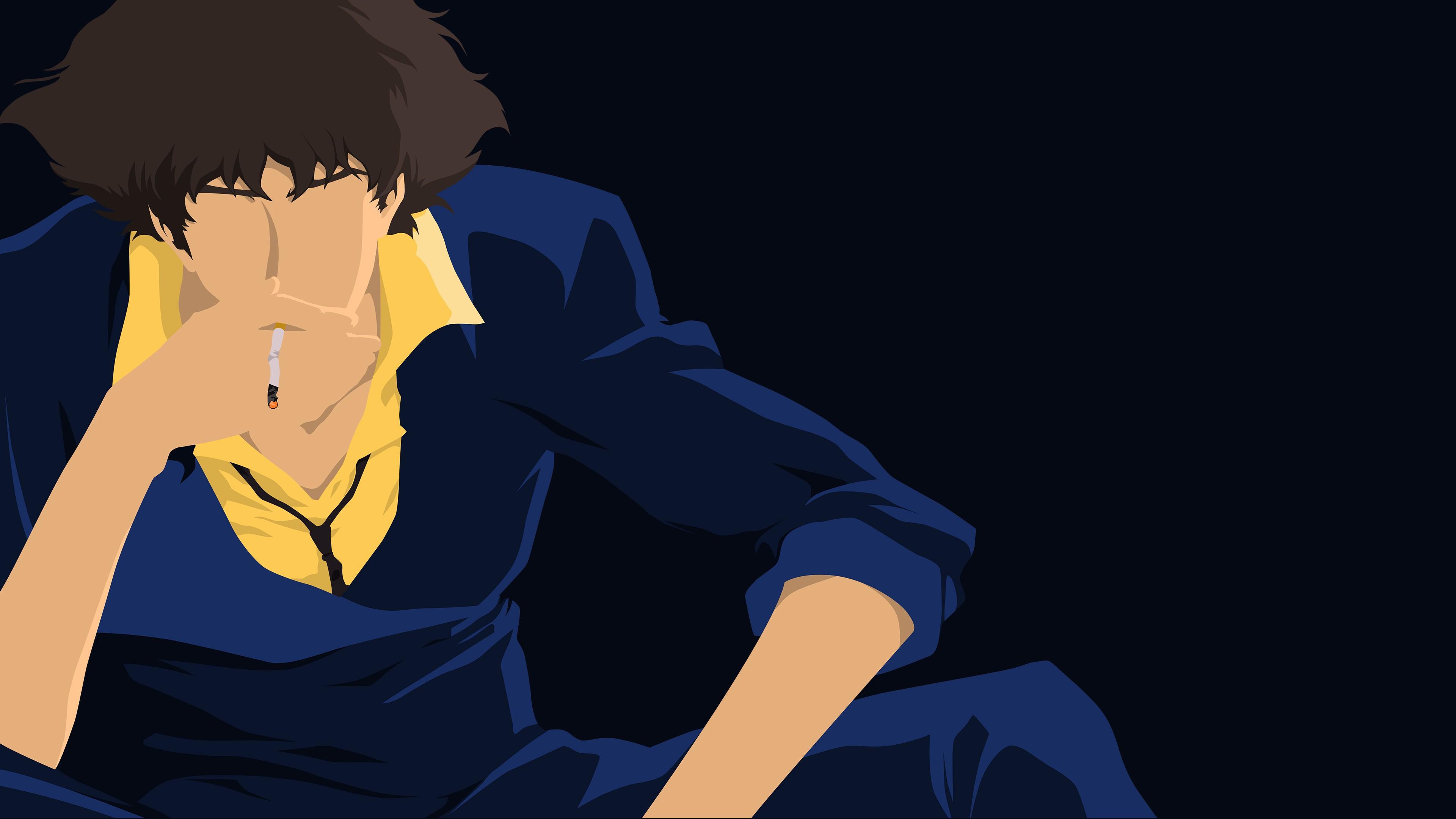 Cowboy Bebop, Spike Spiegel, Smoking, Anime Vectors