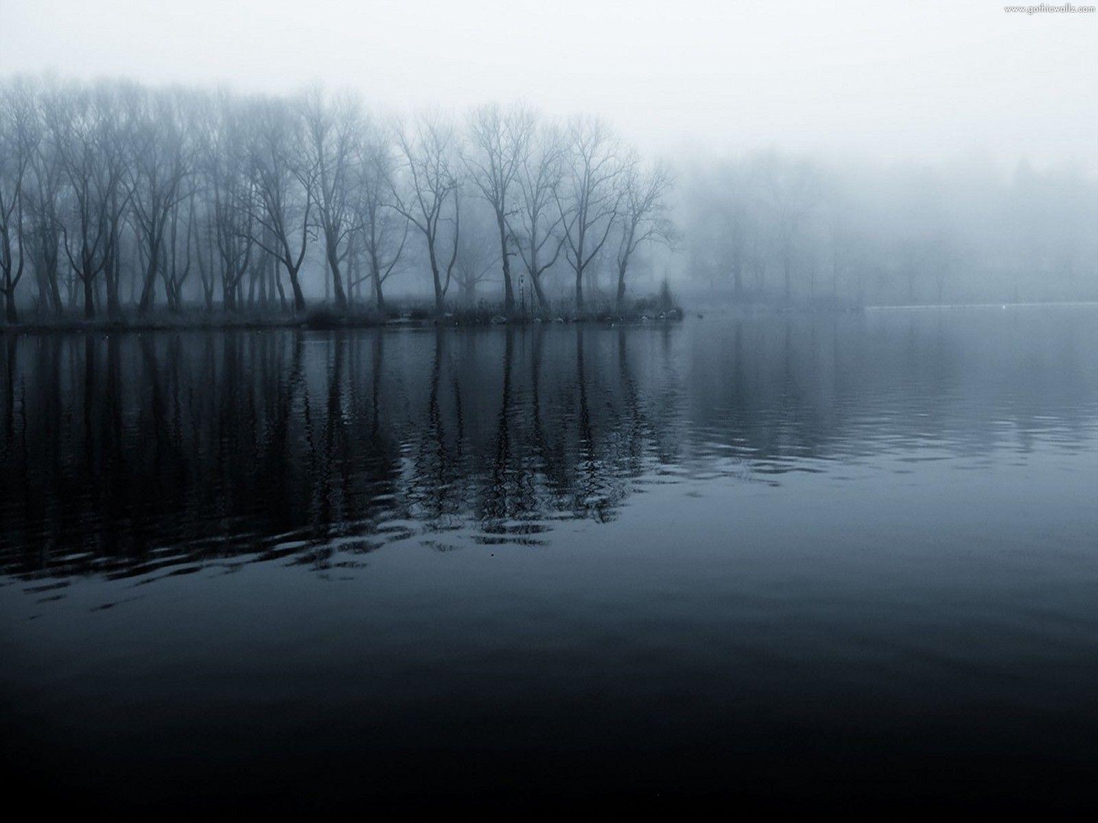 dark river. Lake photo, Landscape wallpaper, Forest background