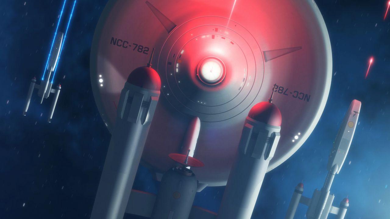 Wallpaper Starship, Andorian, 4K, Space