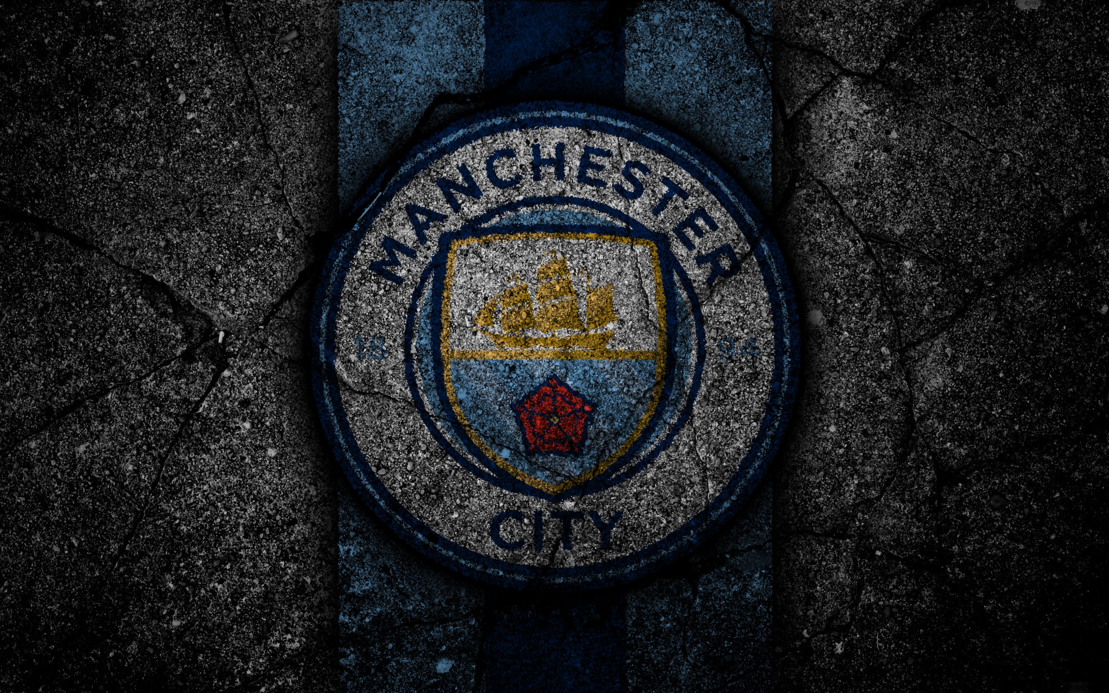 Manchester City F.C., Soccer, Logo wallpaper and background