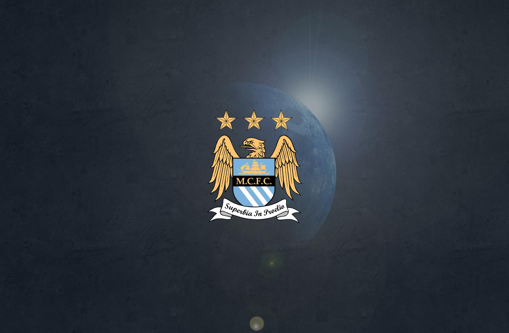 Man City Fc Logo Wallpaper & Background Download