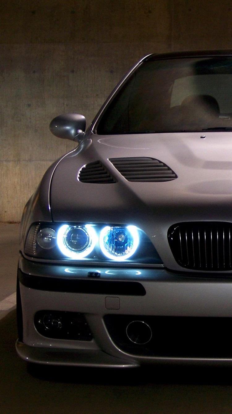 BMW E39 M5 Blue Angel Eyes 750x1334 IPhone 8 7 6 6S