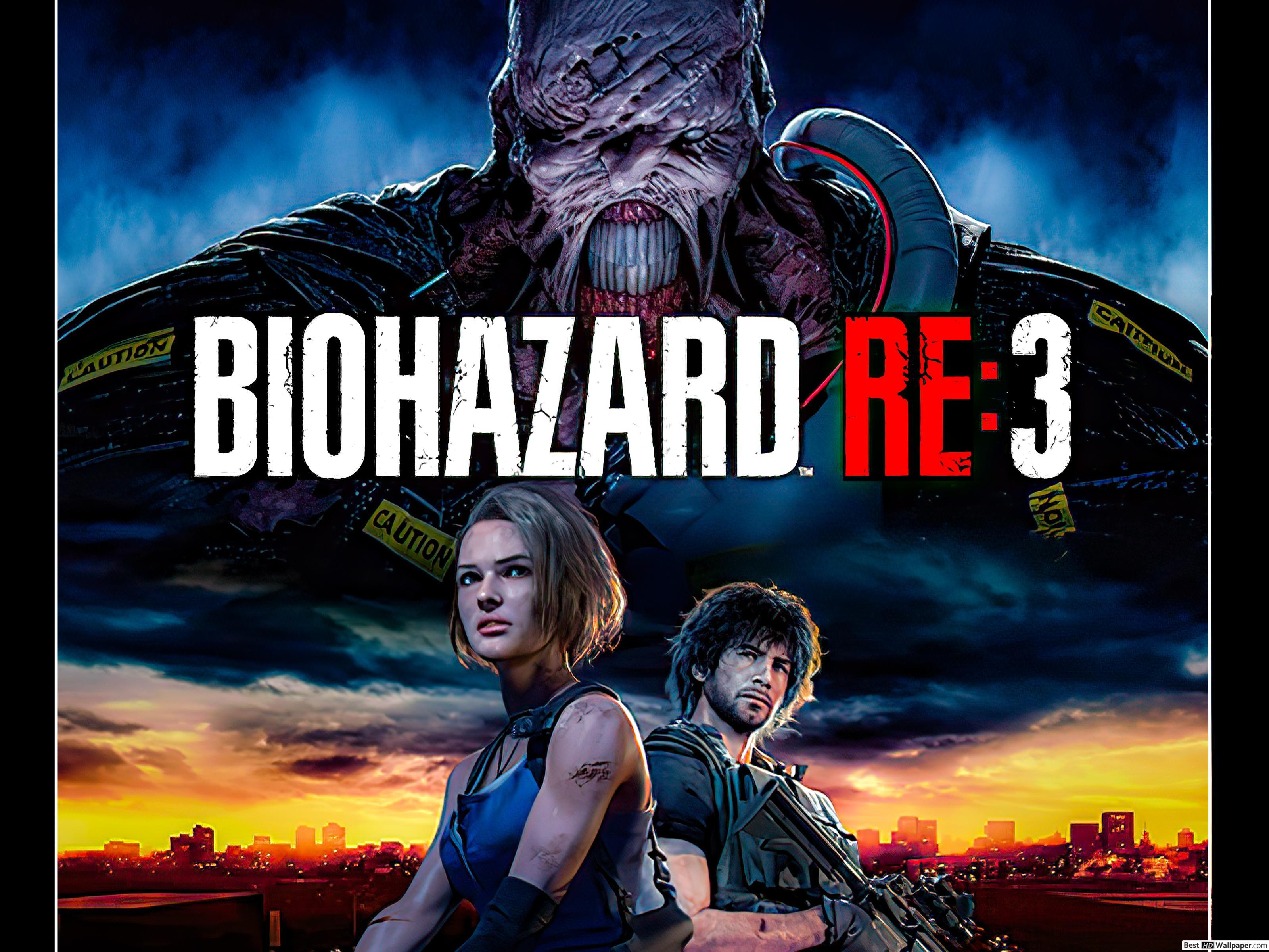 Resident Evil 3 REMAKEK 4K. wallpaper HD wallpaper