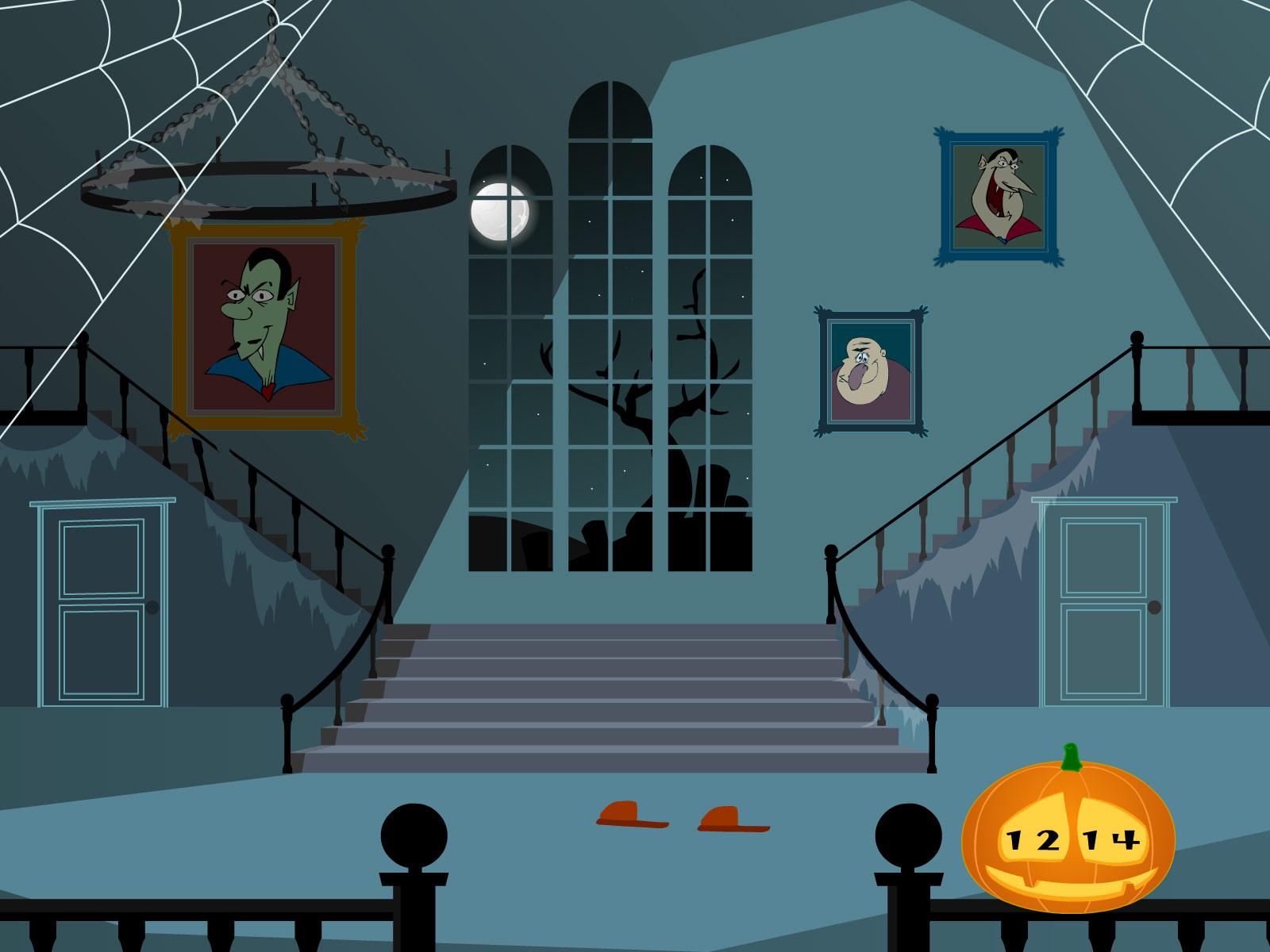 Spooky House Cartoon Wallpapers - Wallpaper Cave