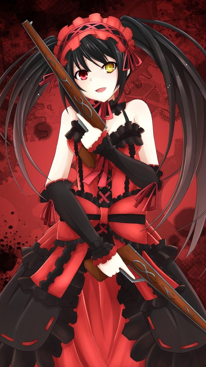 Kurumi Tokisaki Wallpaper iPhone  Date a live, Kurumi tokisaki, Anime