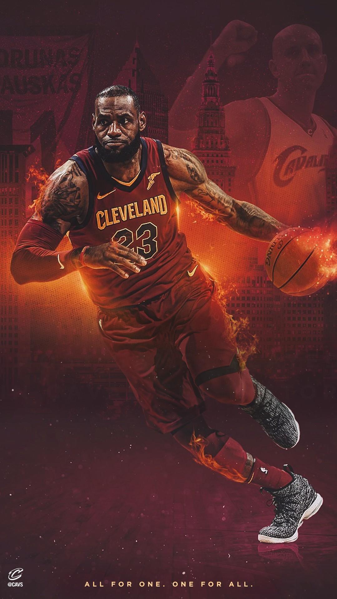LeBron James iPhone Wallpaper Basketball Wallpaper