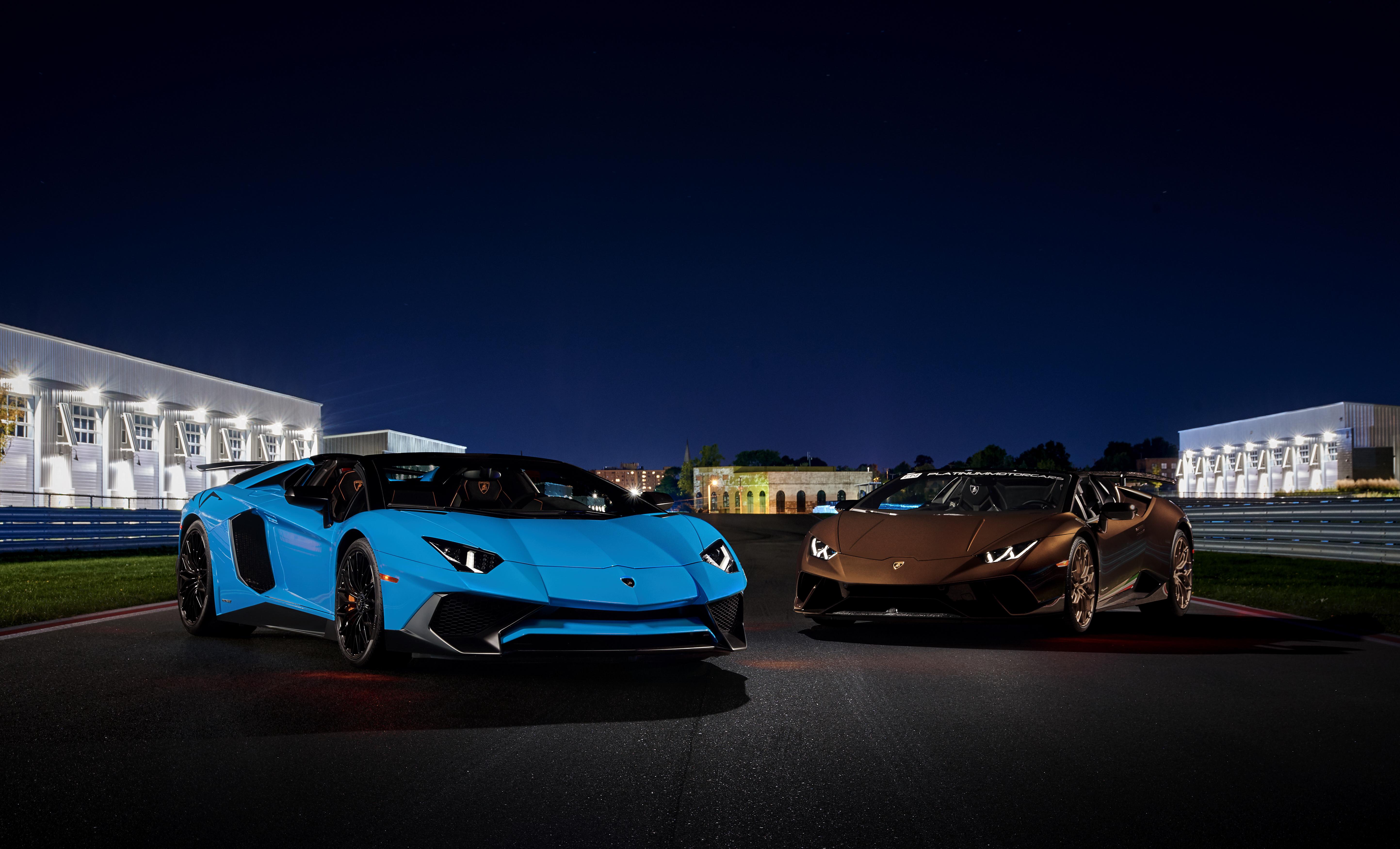 Lamborghini Aventador And Huracan 5k, HD Cars, 4k Wallpaper