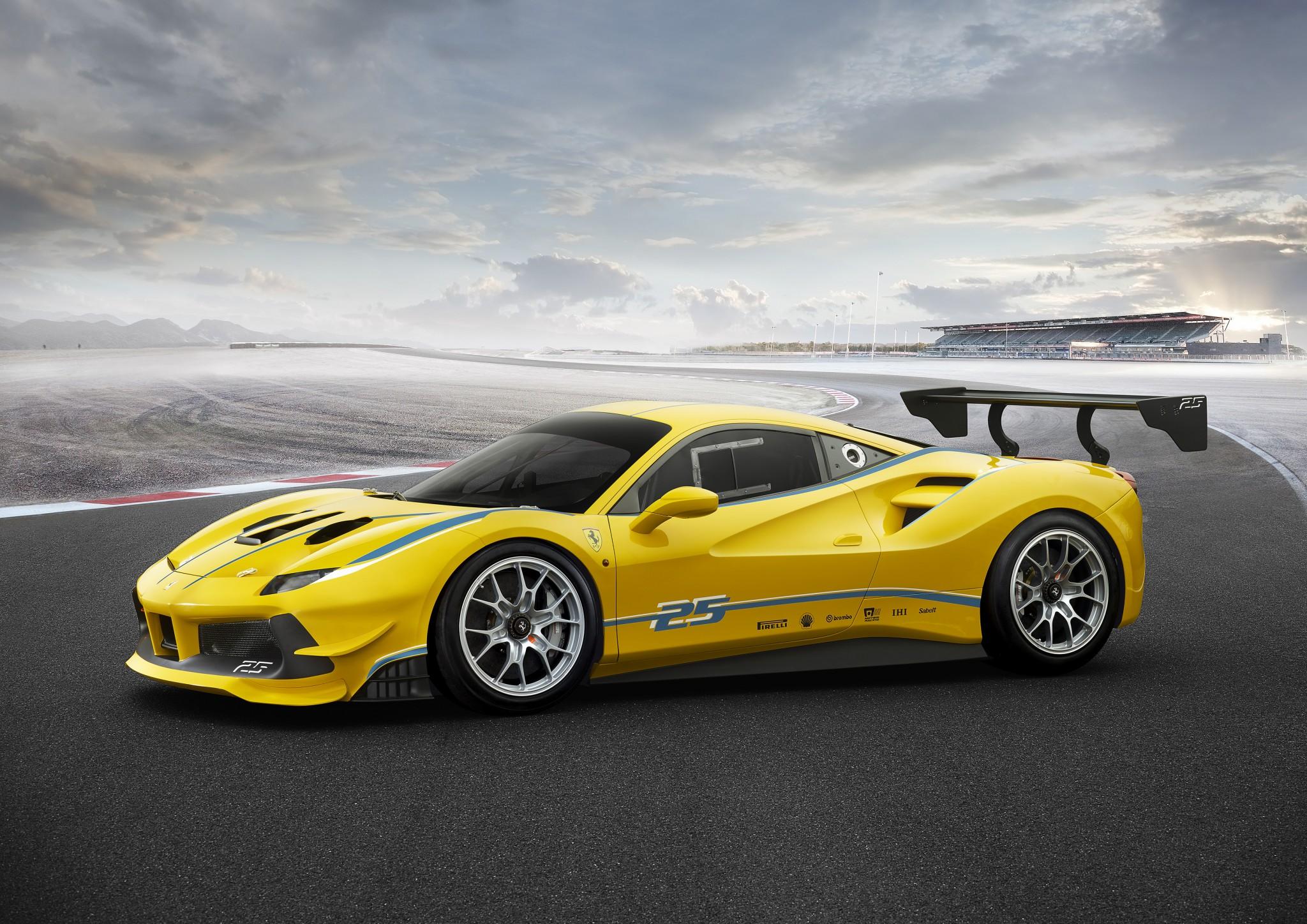Ferrari Announces Unveils a New Challenge Racecar: The 488