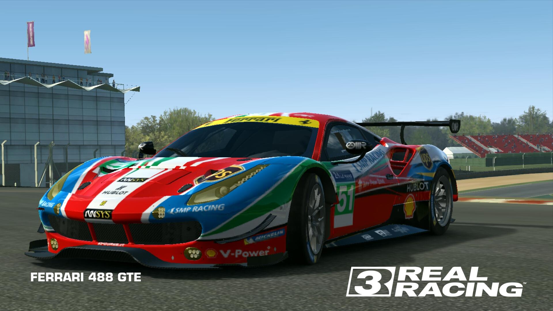 FERRARI 488 GTE. Real Racing 3