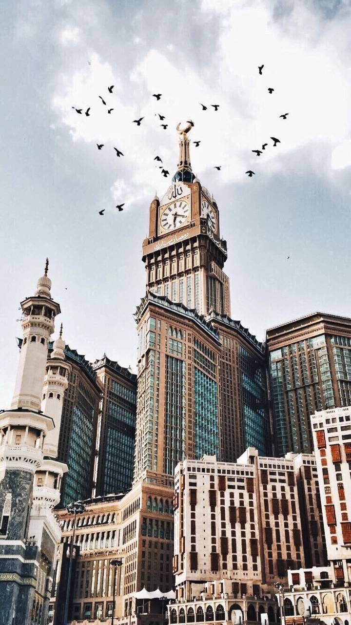 Mecca Clock Tower wallpaper