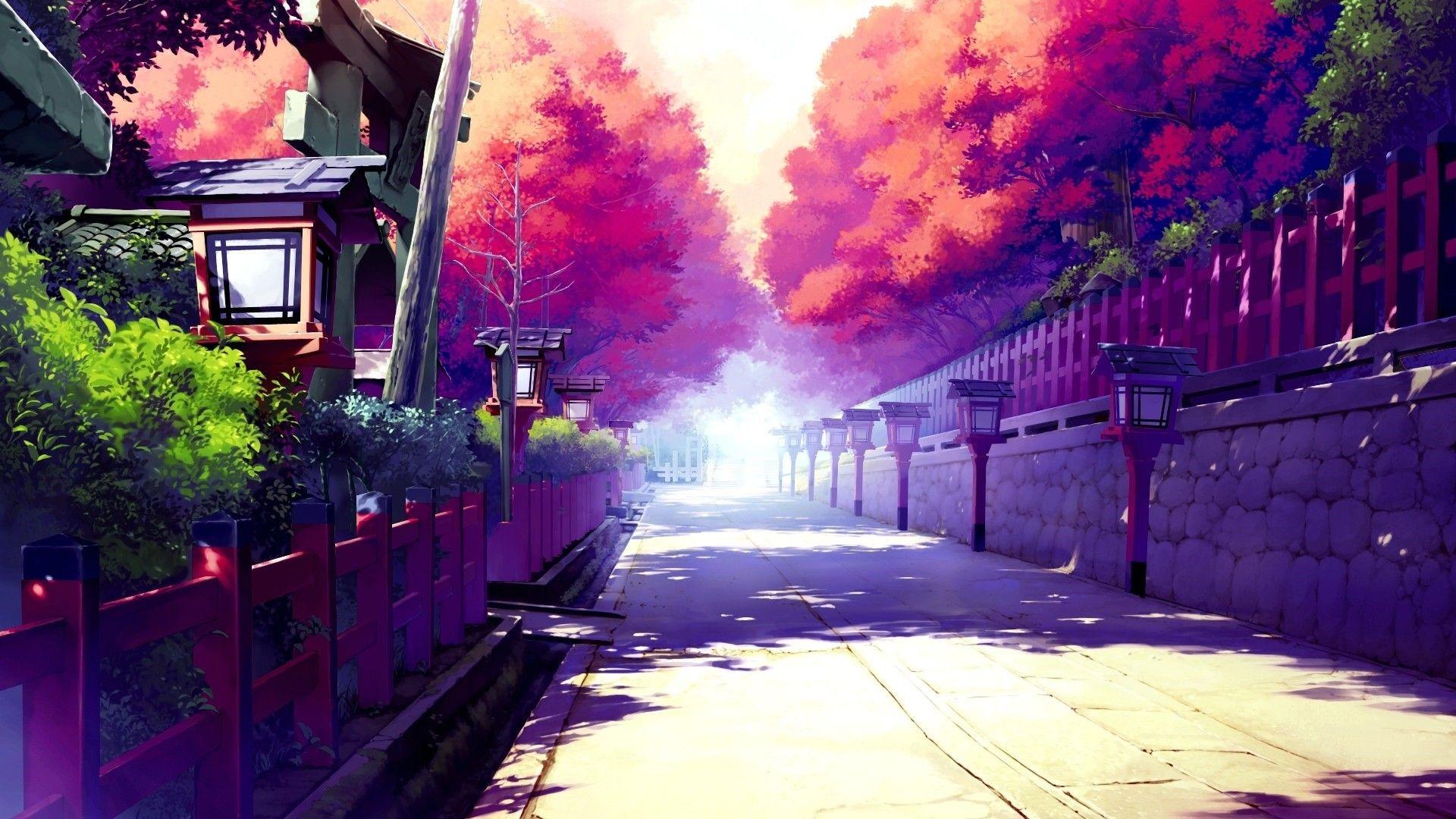 Anime Street Wallpaper Free Anime Street Background