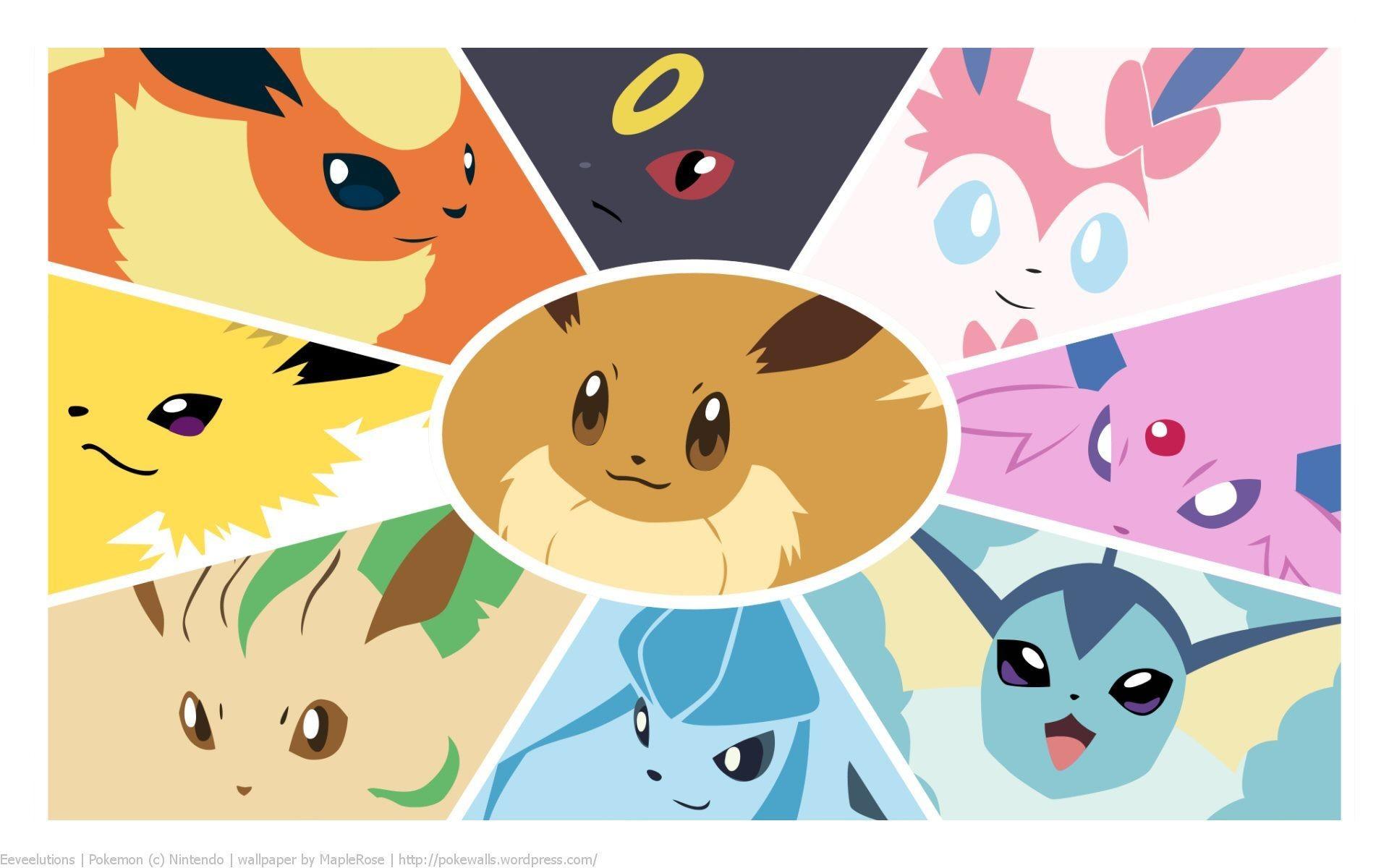 Eevee Evolution Wallpaper