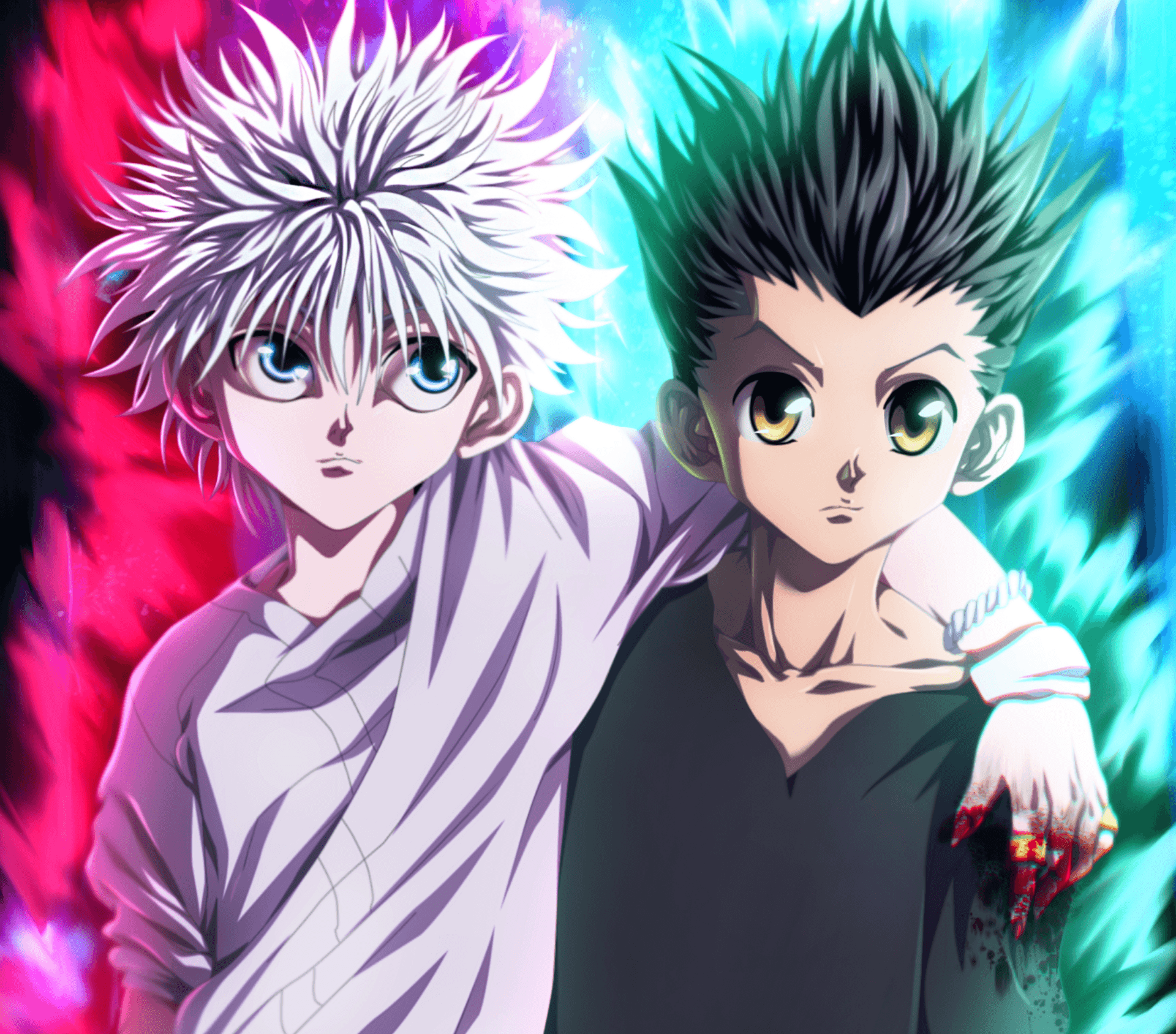 Aesthetic Gon And Killua Computer Wallpapers Wallpaper Cave