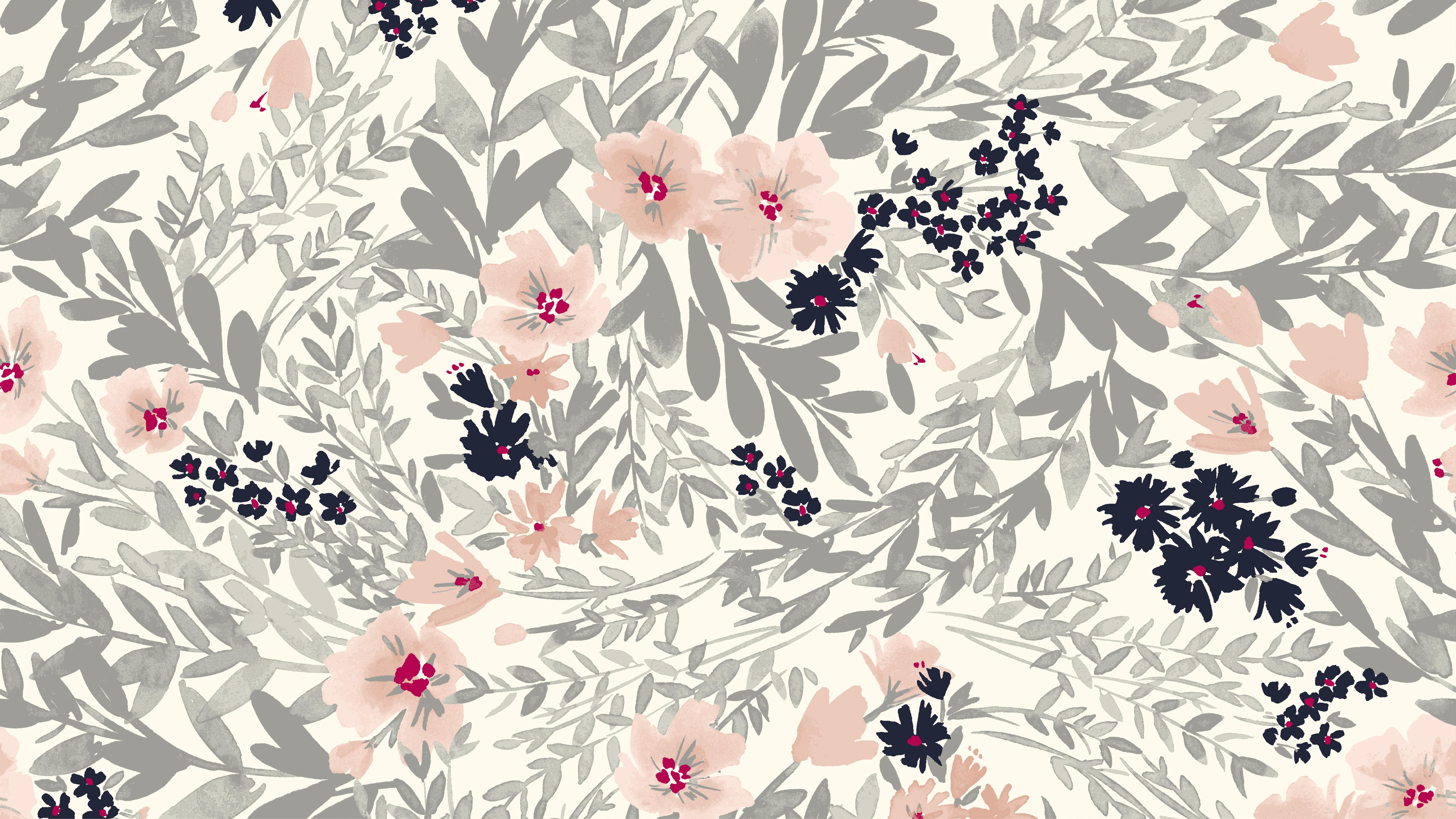 Free Floral Desktop Wallpaper