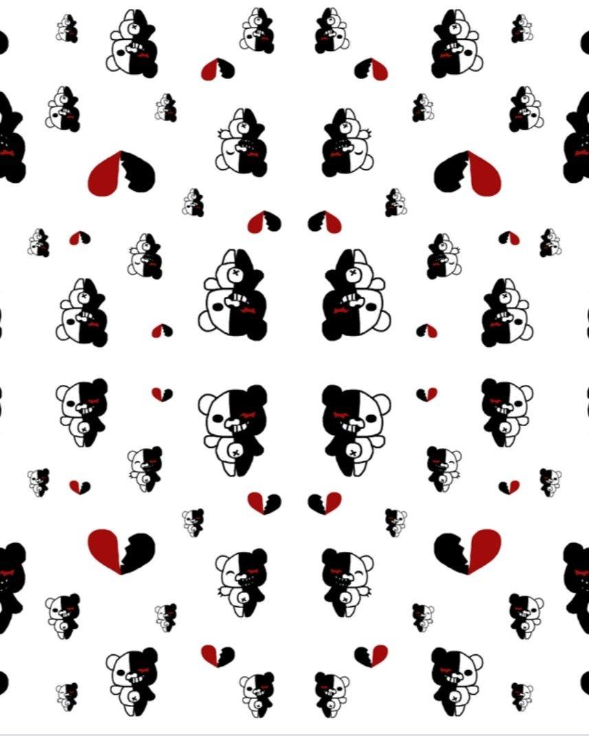 freetoedit #danganronpa #monokuma #bear #cute #wallpaper