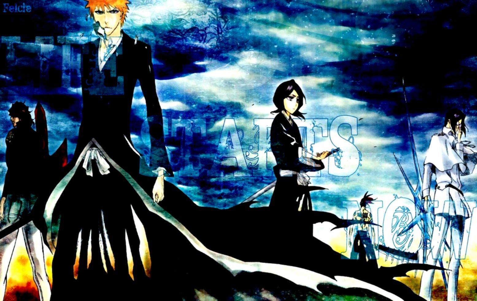 Bleach Ichigo Team Wallpaper Desktop Background