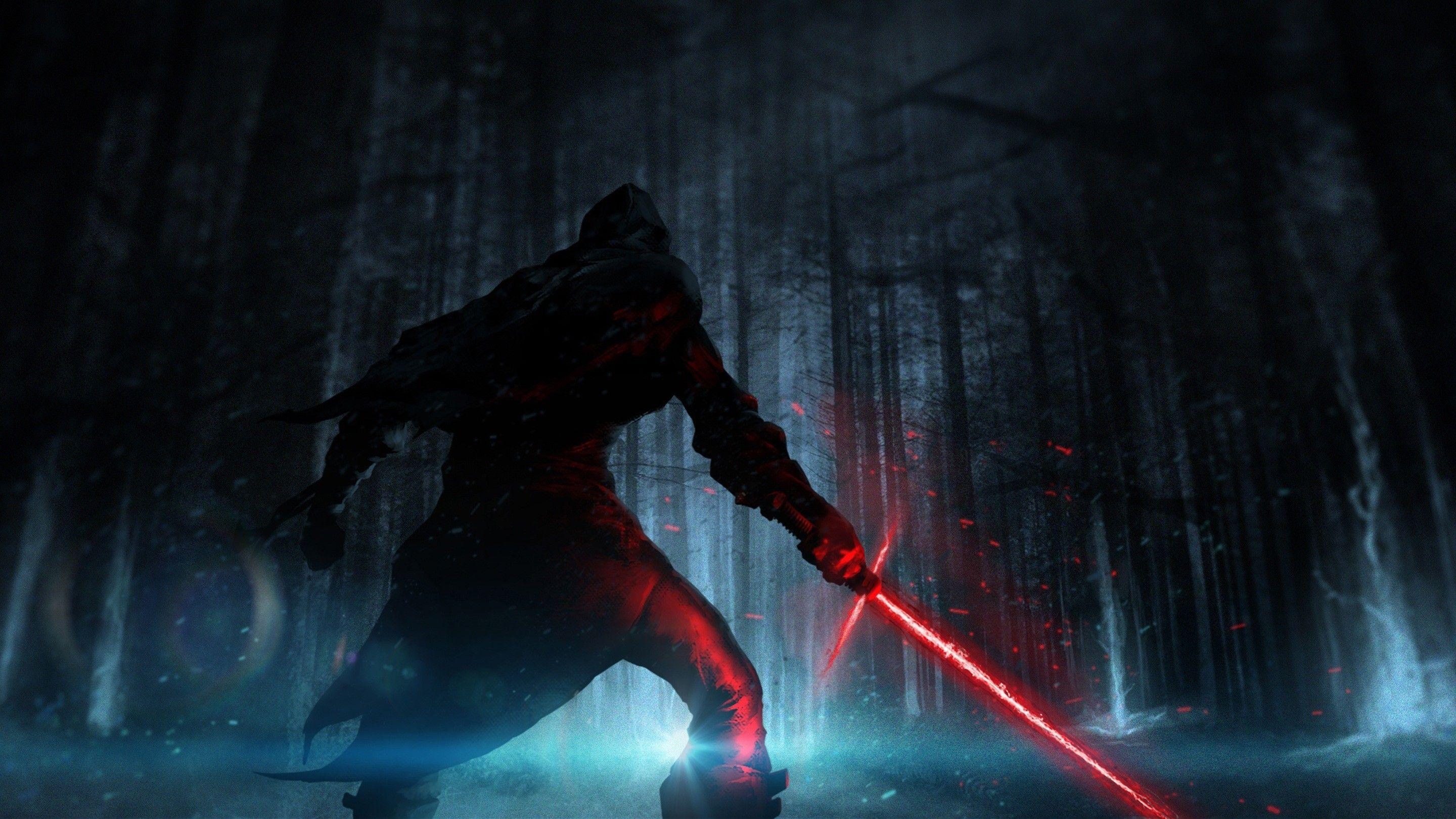 HiRes Kylo Ren Wallpapers  Star wars painting Star wars images Star wars  pictures