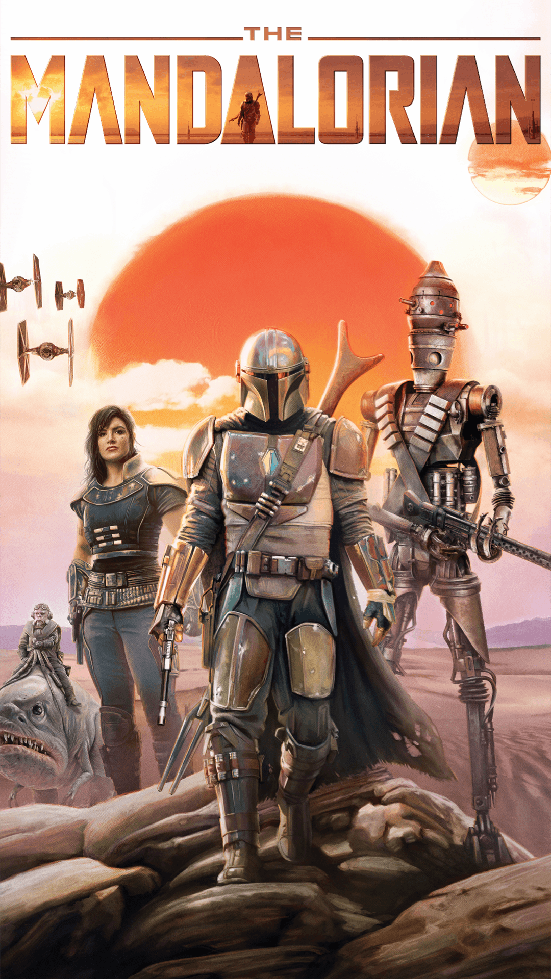 The Mandalorian HD phone wallpaper 1080p