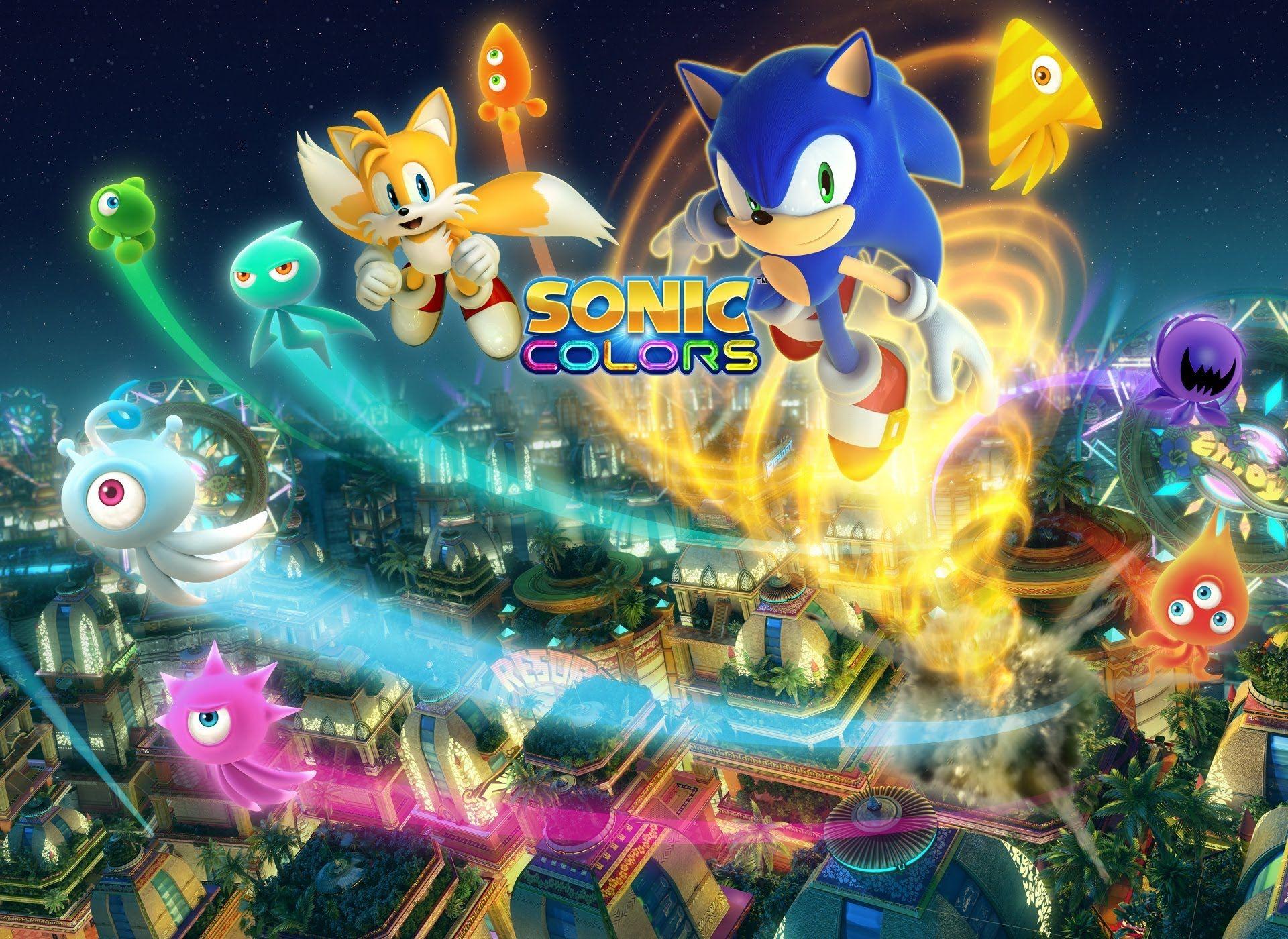 Sonic And Tails Sonic Colours Wallpapers Wallpaper Cave