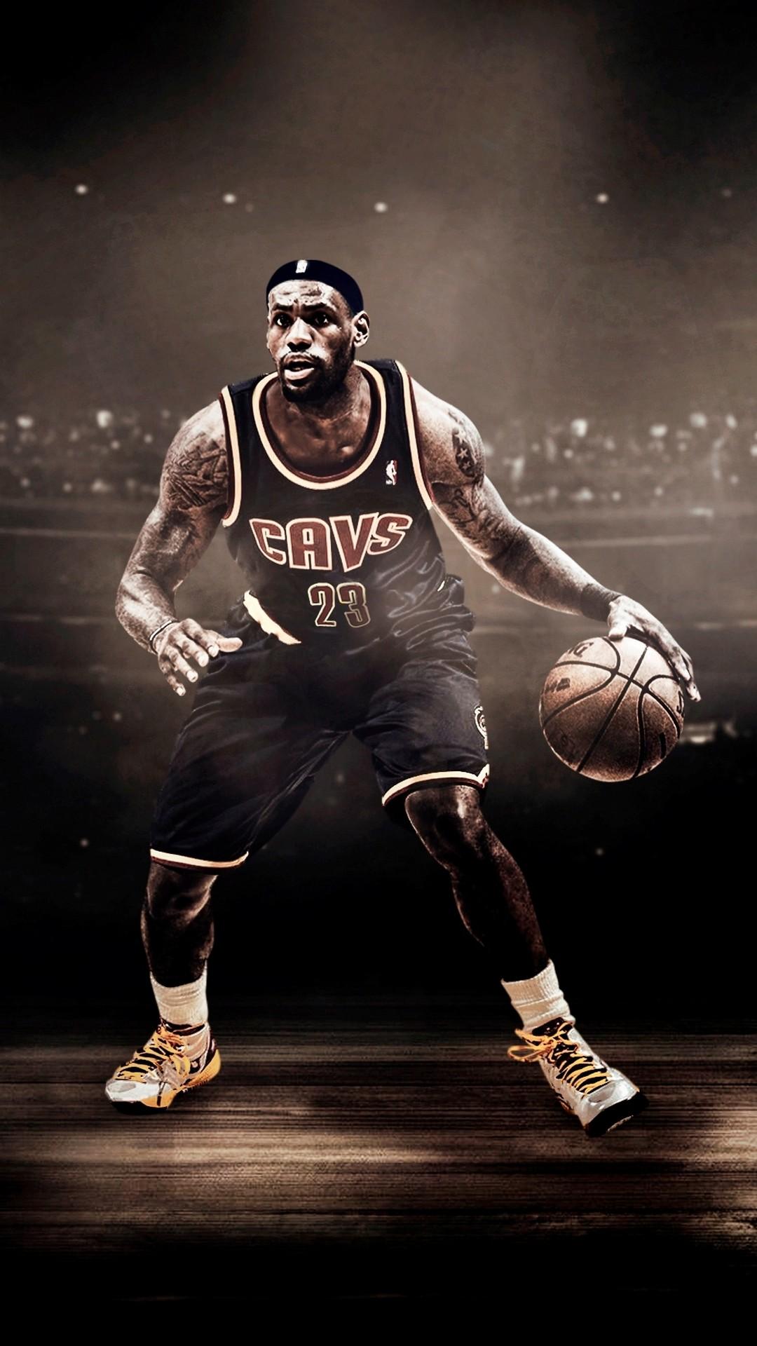 Cleveland Cavaliers LeBron James iPhone Wallpaper 3D iPhone