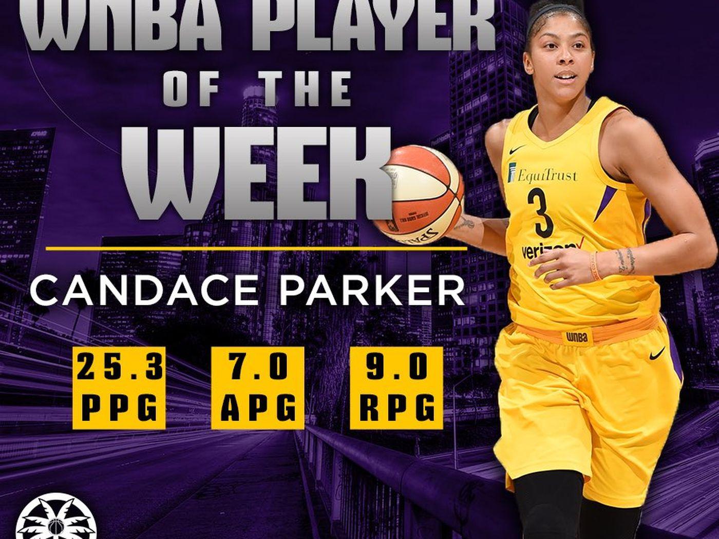 Player of the Week Candace Parker is on a joy ride.