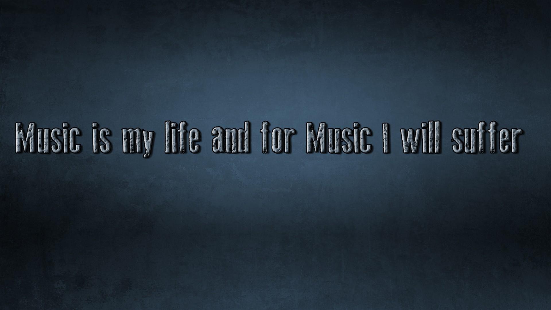 Music Is My Life Wallpaper