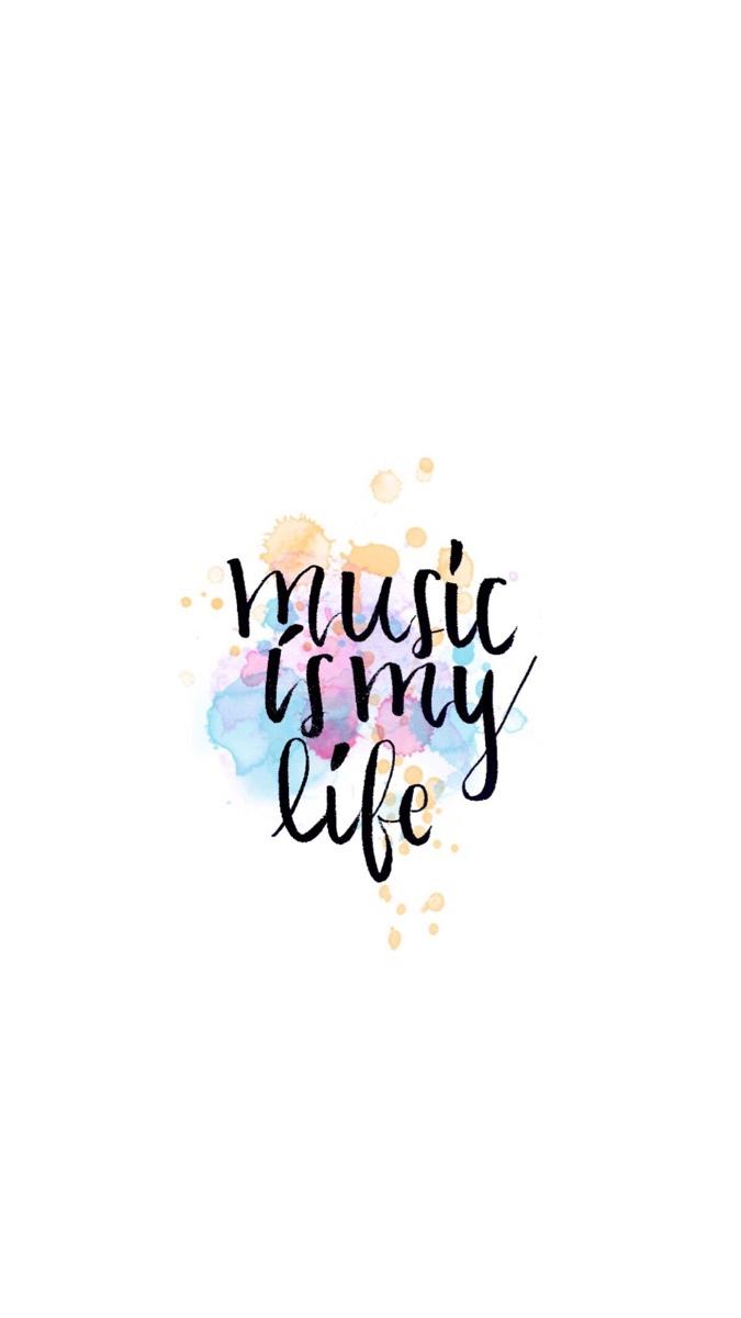 Pls Write music Is My Life\, HD Wallpaper