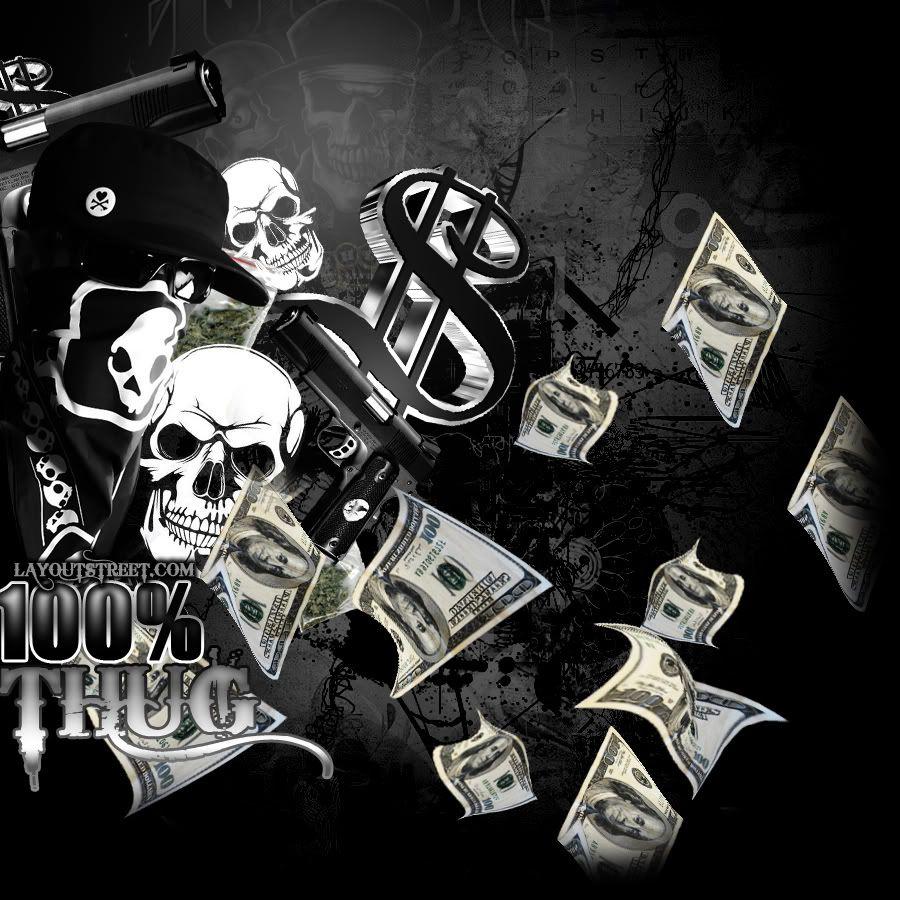 Gangster Skull Wallpaper Free Gangster Skull