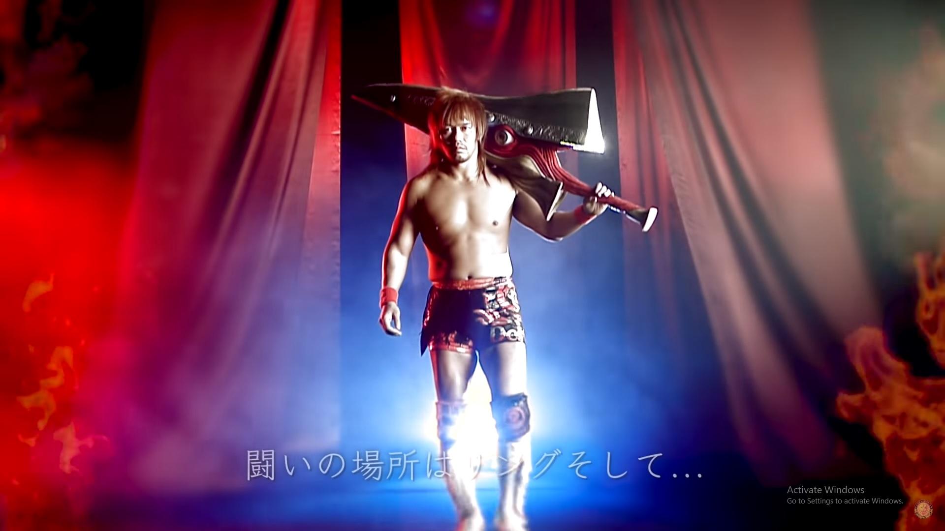 Tetsuya Naito with Soul Edge