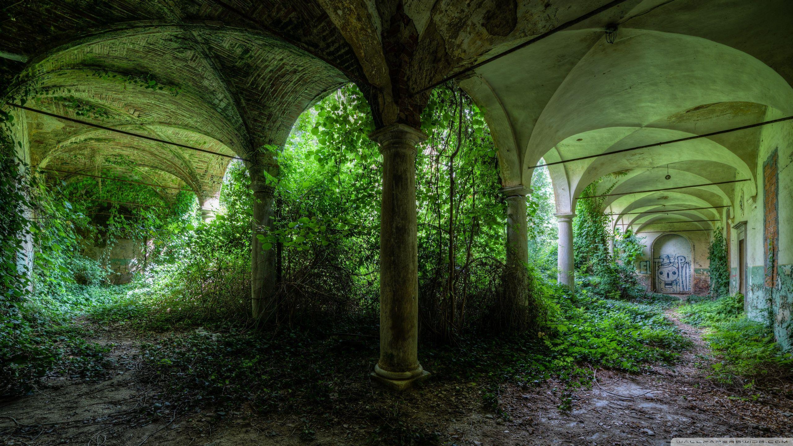Discover Amazing Places: Beautiful Abandoned Places Wallpaper