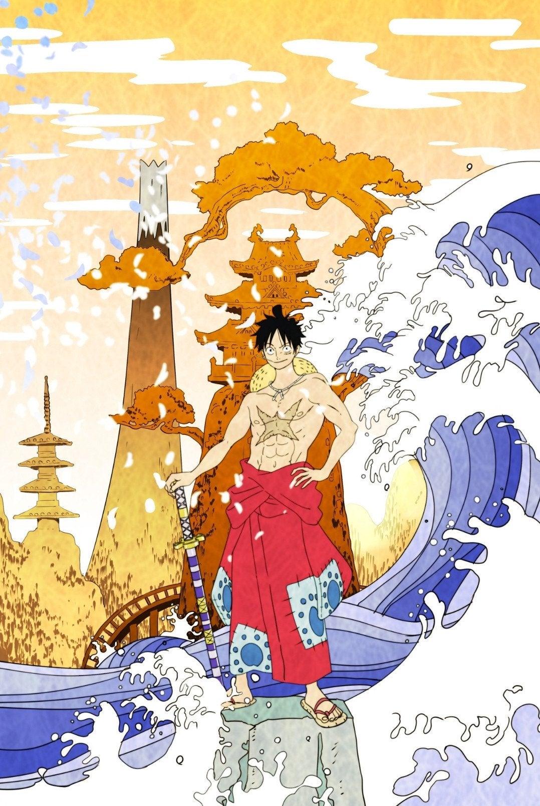 Luffy Wano Wallpapers Wallpaper Cave