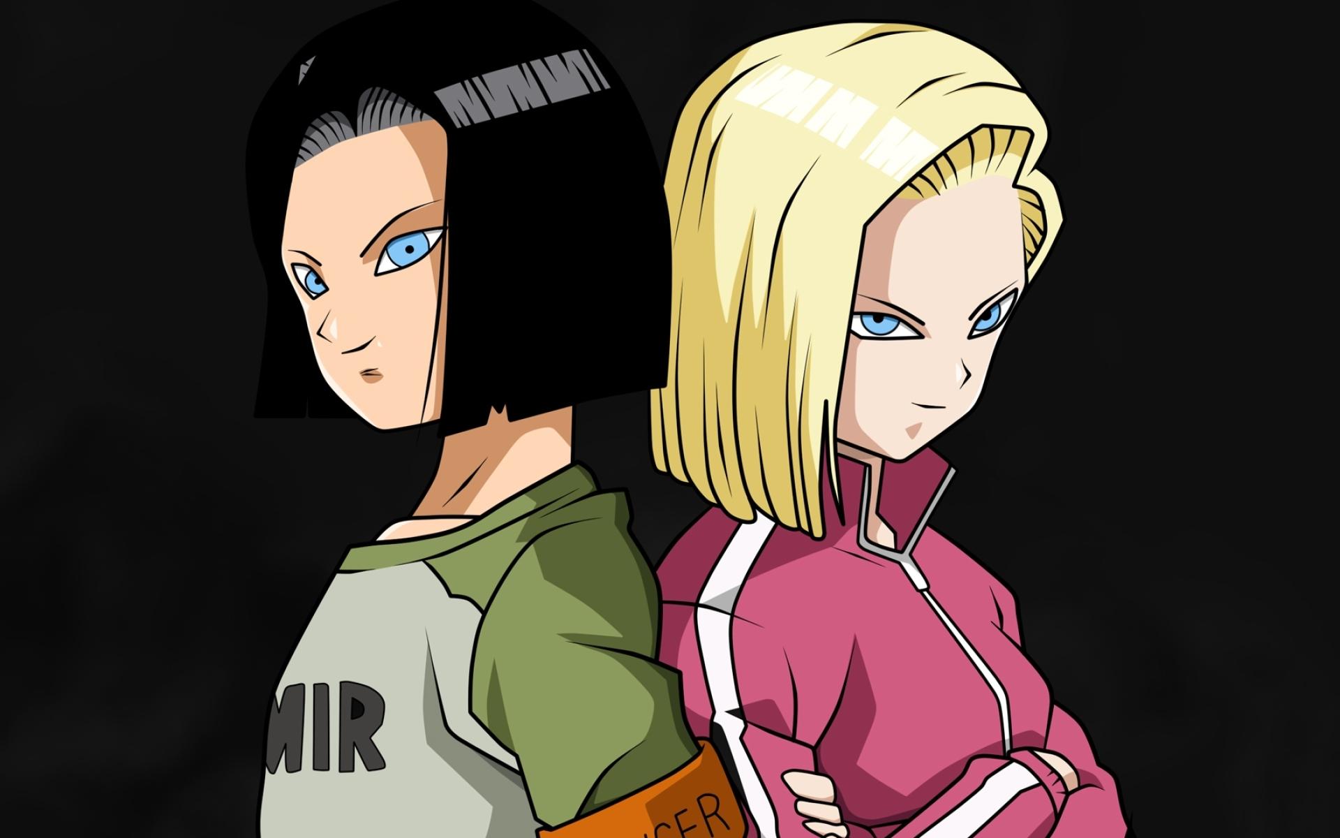 Android 17, Android 18, Fan Art, Dragon Ball, Dbs.