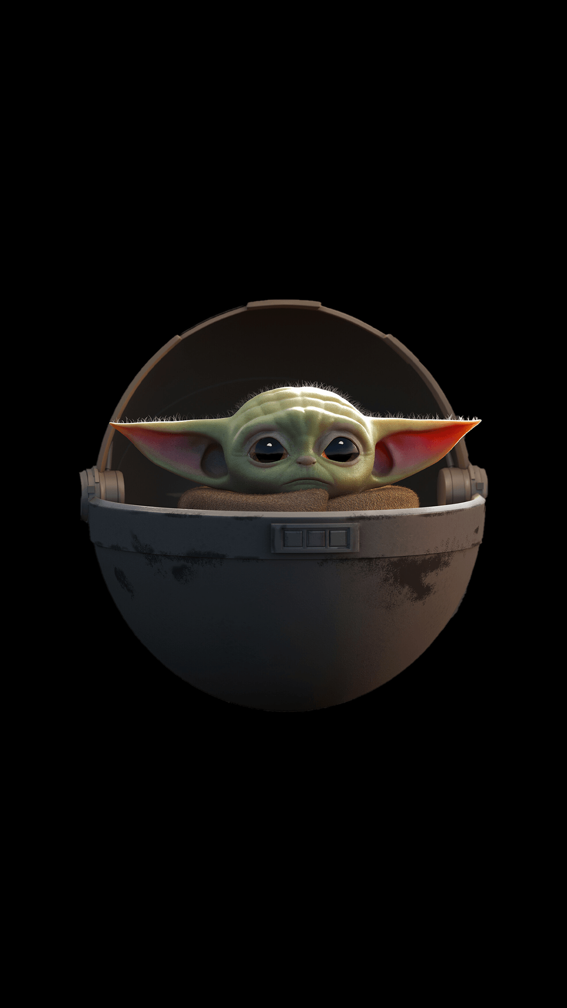 WALLPAPERS The child Baby Yoda phone wallpaper collection