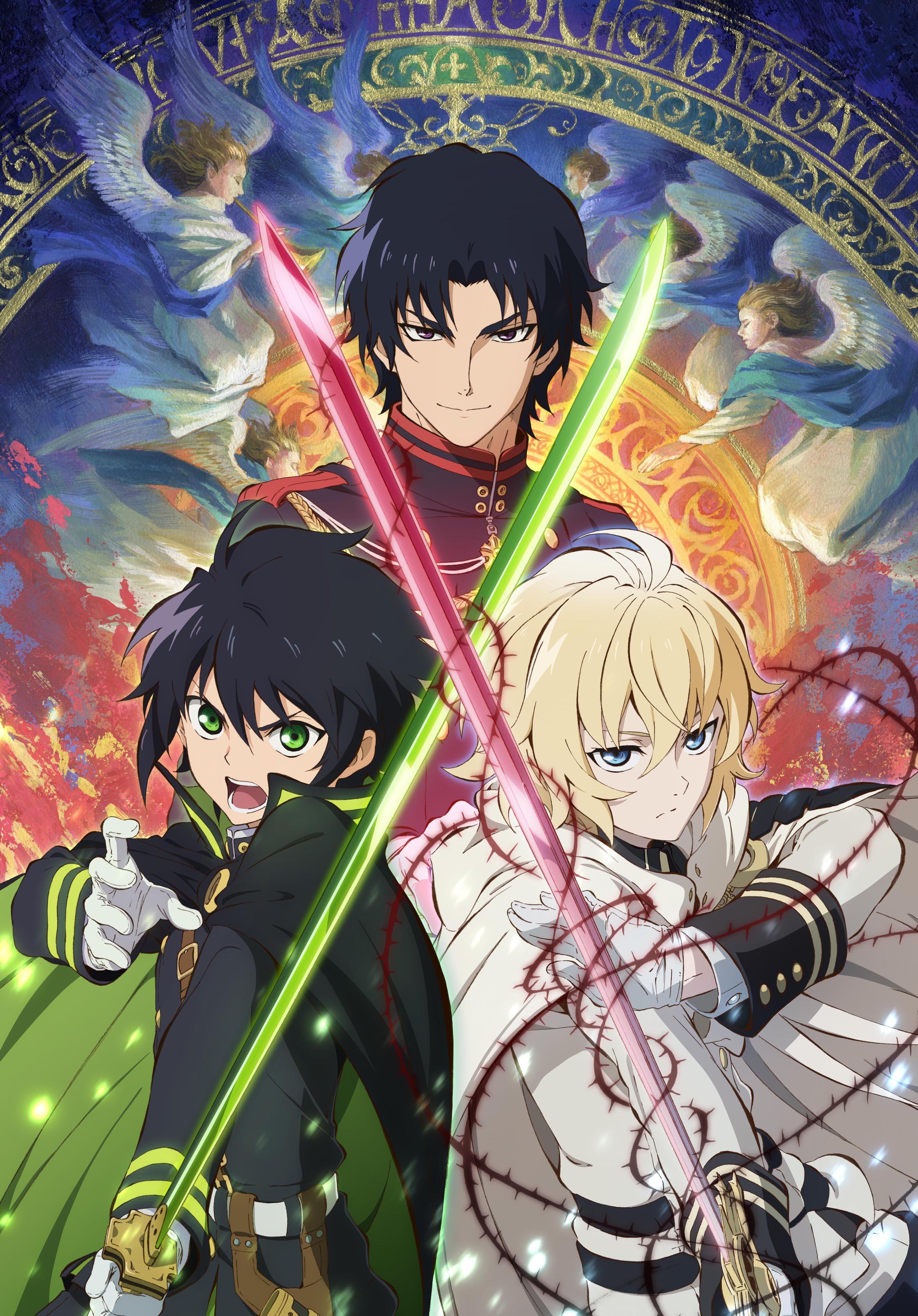 Mika and End of the Seraph Yuu Wallpaper