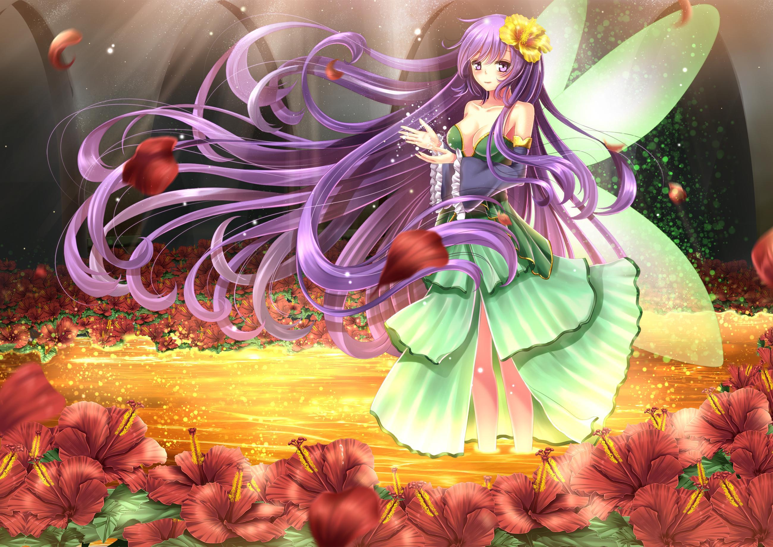 Anime Fairy Girl Art