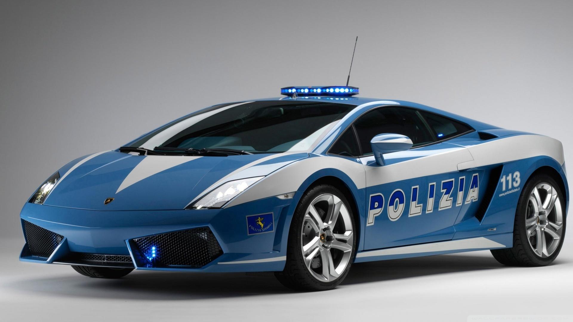 Lamborghini Police Car Ultra HD Desktop Background Wallpaper