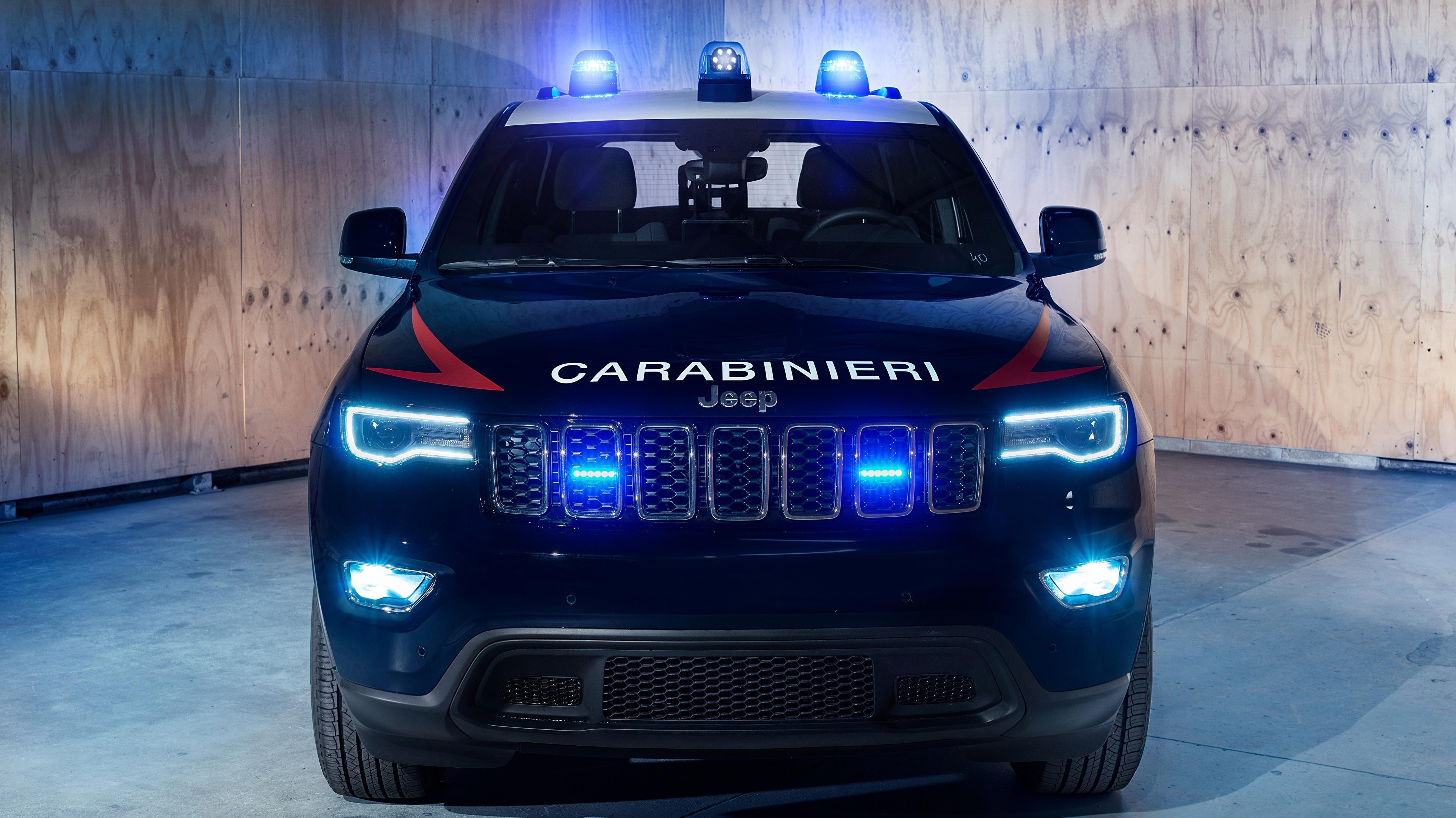 Desktop Wallpaper Jeep Police 2018 Carabinieri Grand 3840x2160