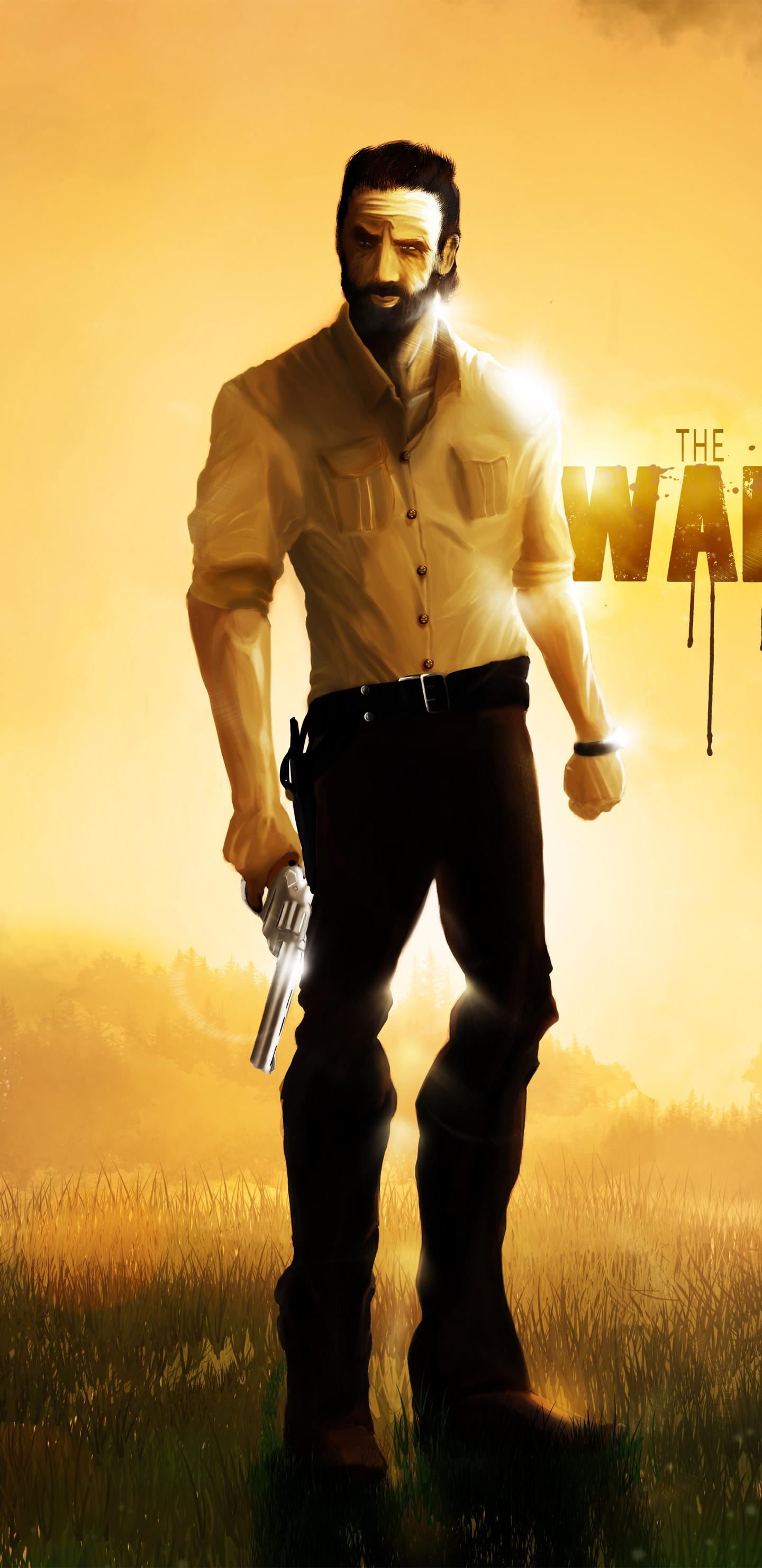 Rick Grimes The Walking Dead 5k Artwork Samsung