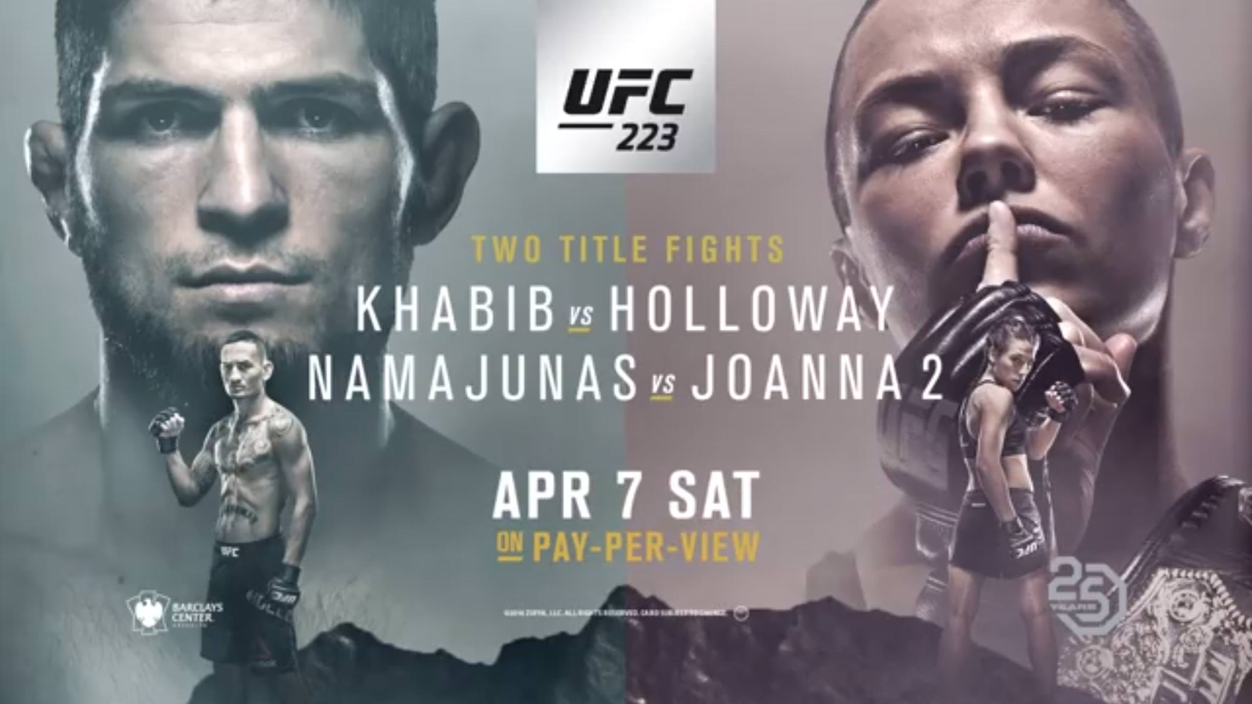 UFC 223 Wallpaper